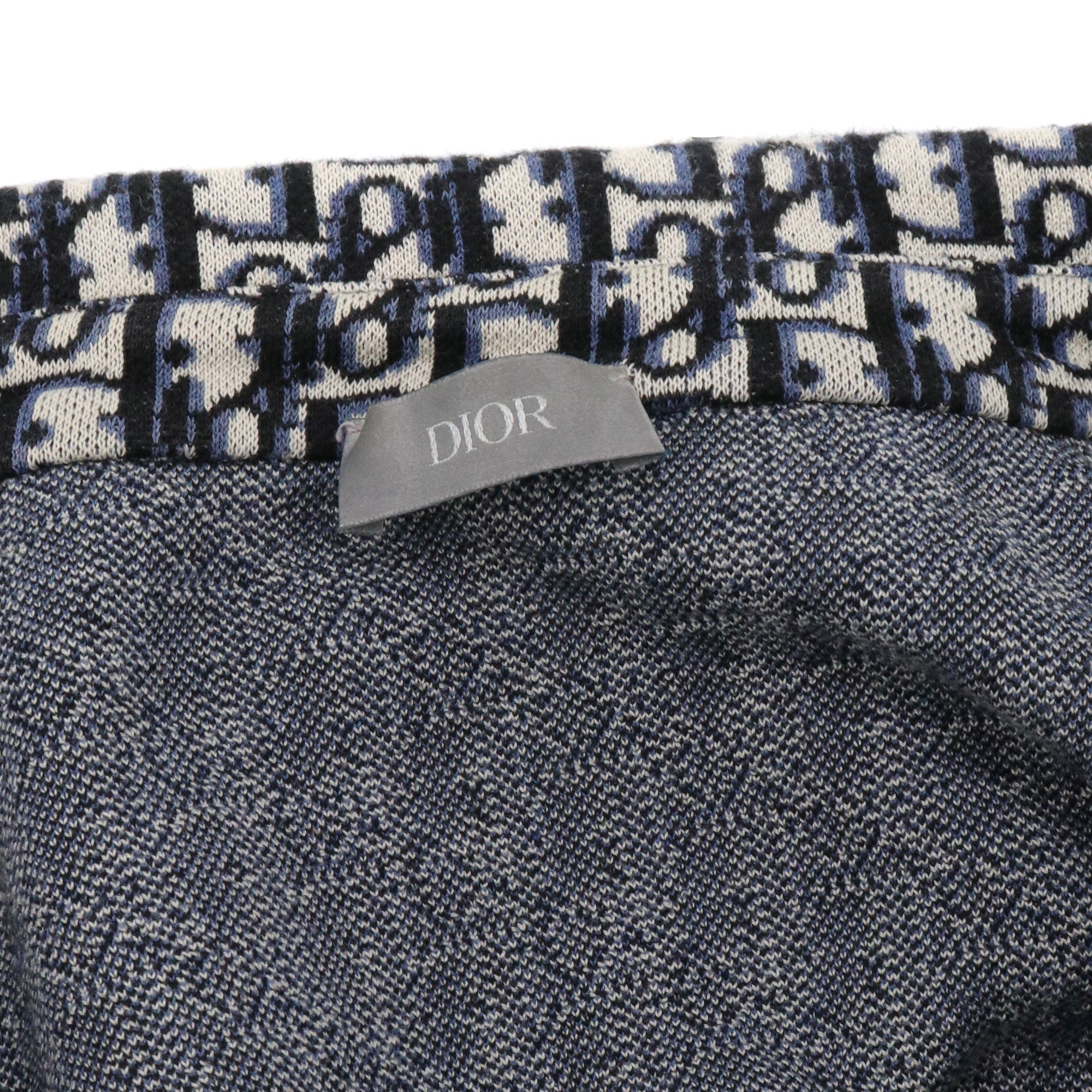 DIOR - Surchemise à manches longues Dior Oblique en coton (M)