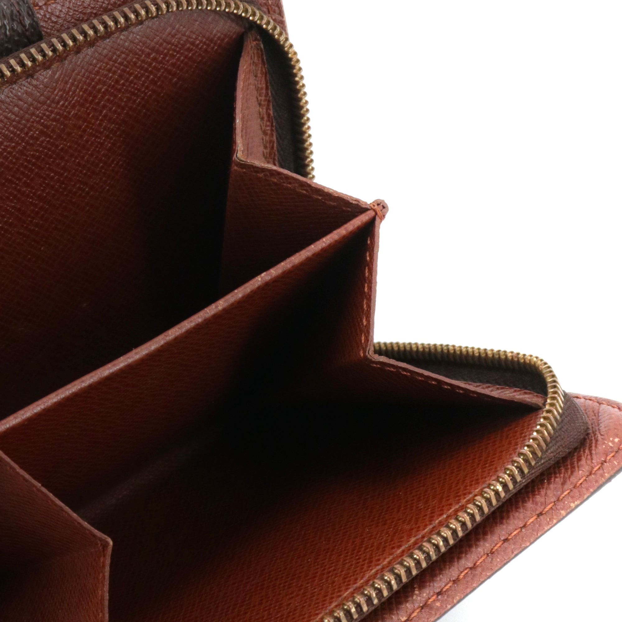 LOUIS VUITTON - Porte-monnaie Louis Vuitton en toile monogrammée