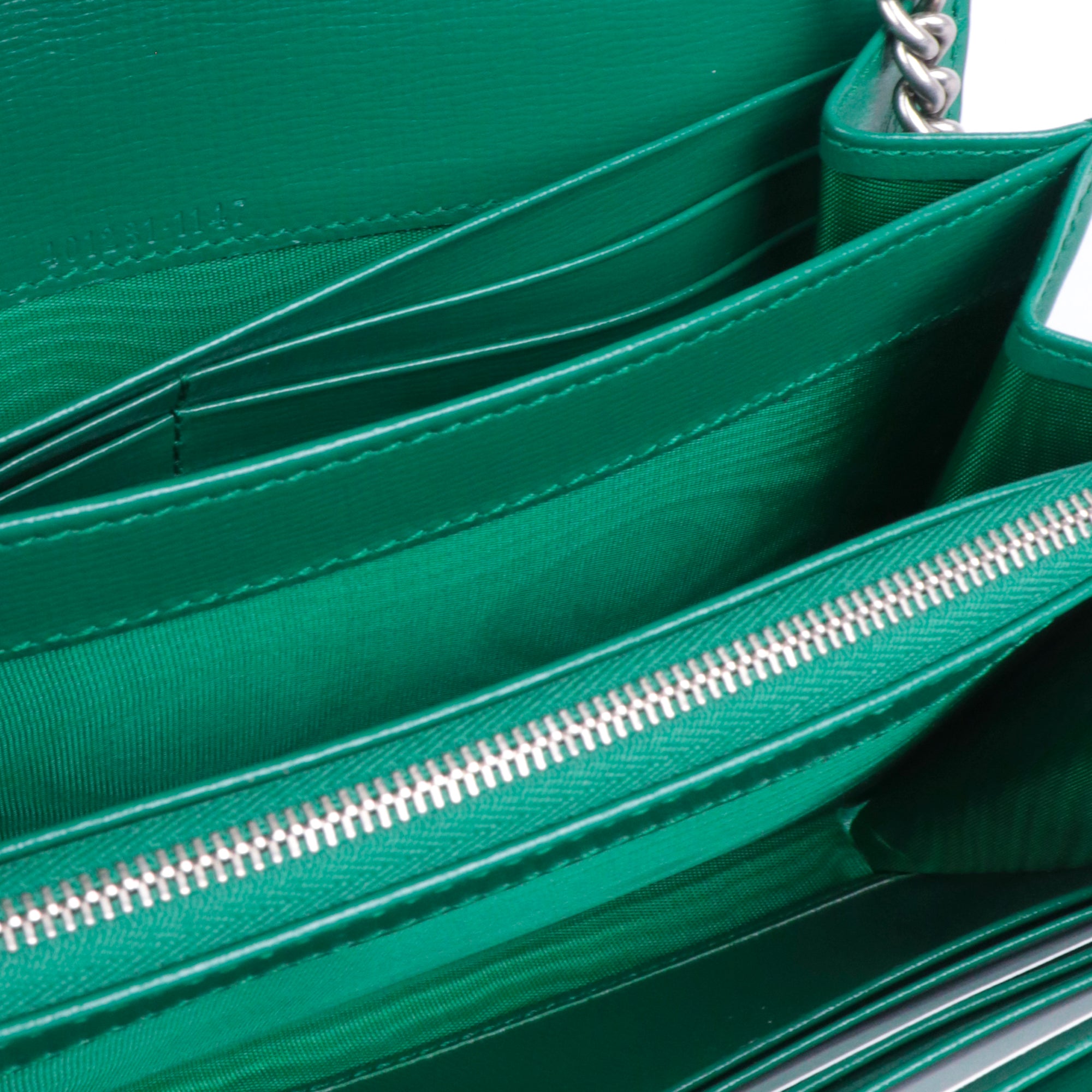 GUCCI - Sac à bandoulière Dionysus Wallet On Chain Gucci en cuir vert