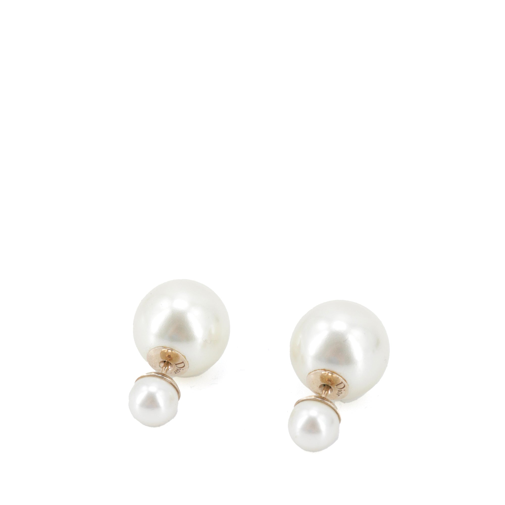 DIOR - Boucles d'oreilles Tribales Dior en perle