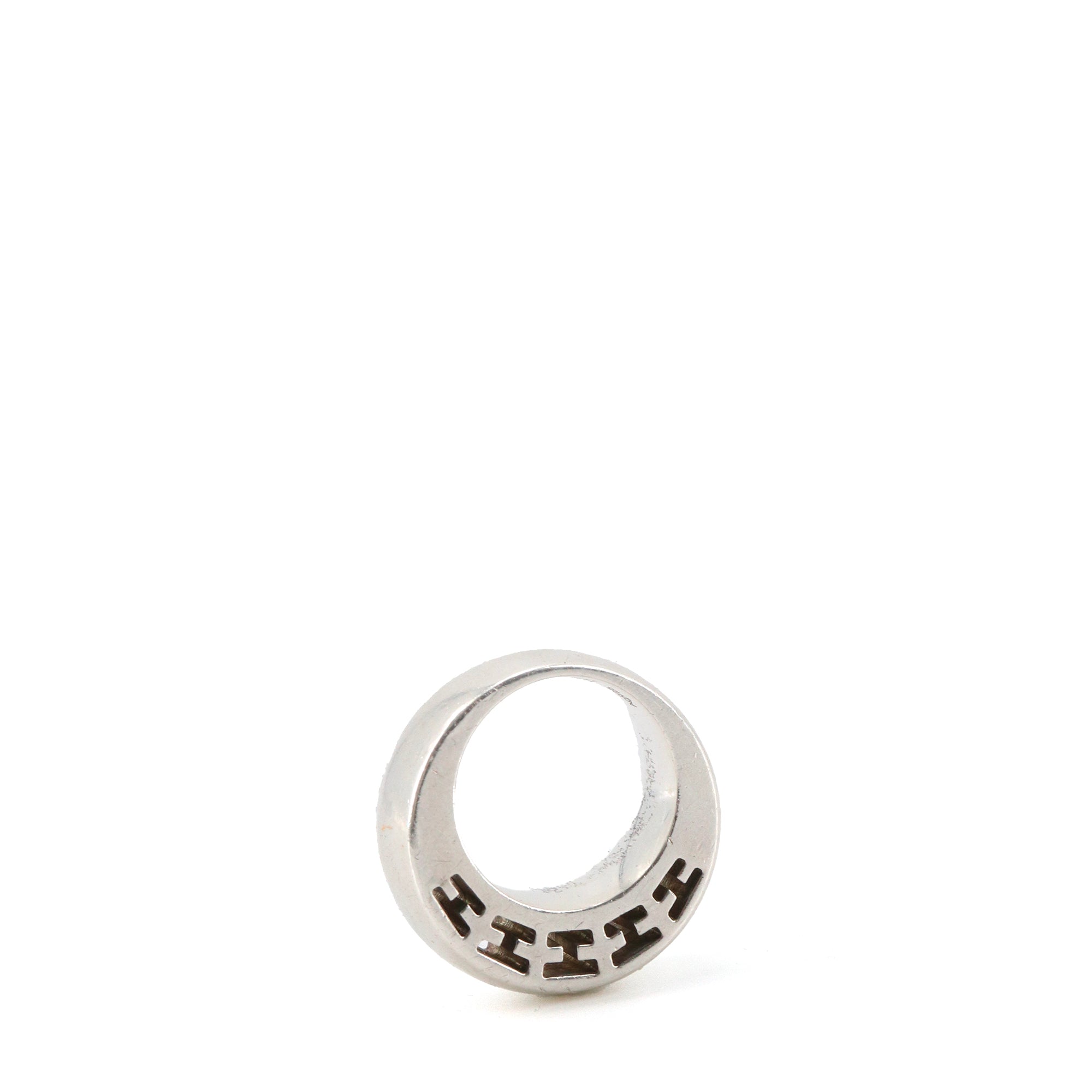 HERMÈS - Hermès Clarity ring in silver (size 52)