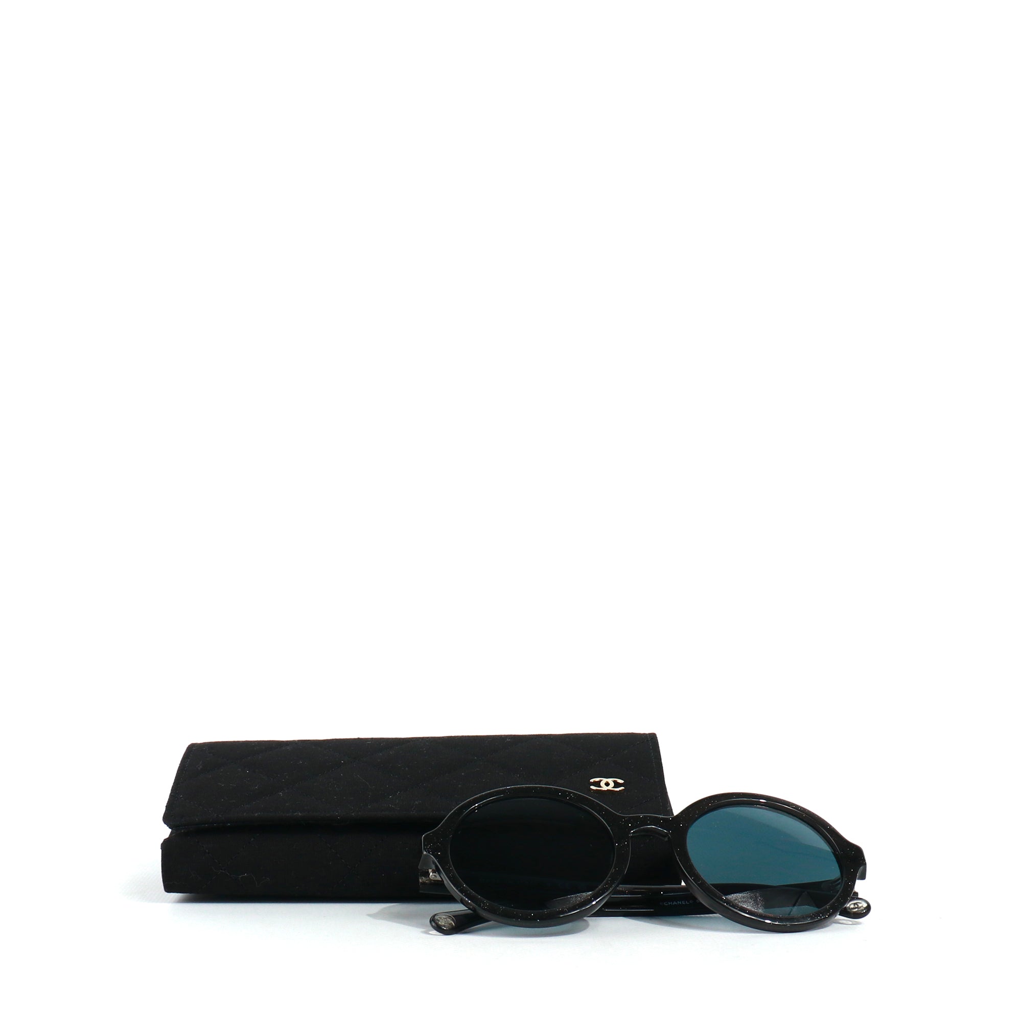 CHANEL - Lunettes de soleil rondes