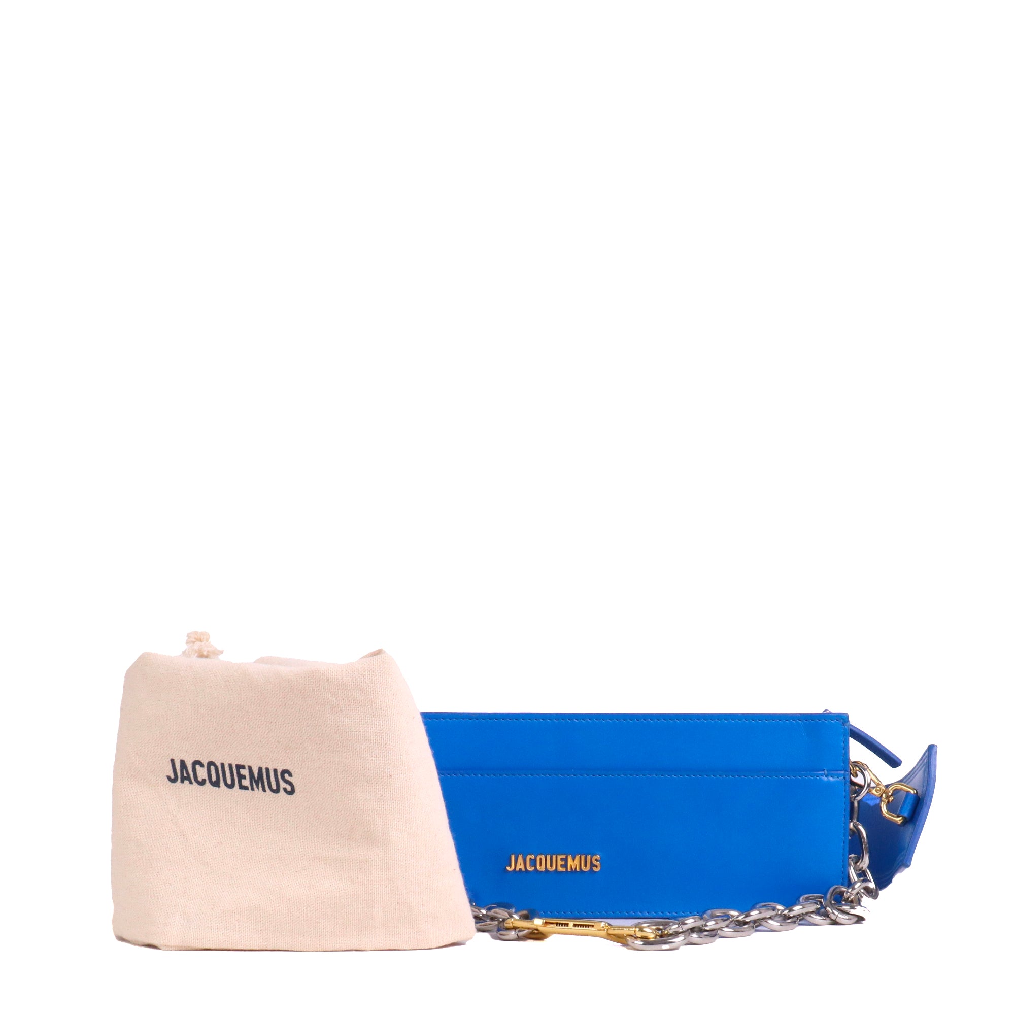 JACQUEMUS - Sac à épaule Ciuciu Jacquemus en cuir bleu