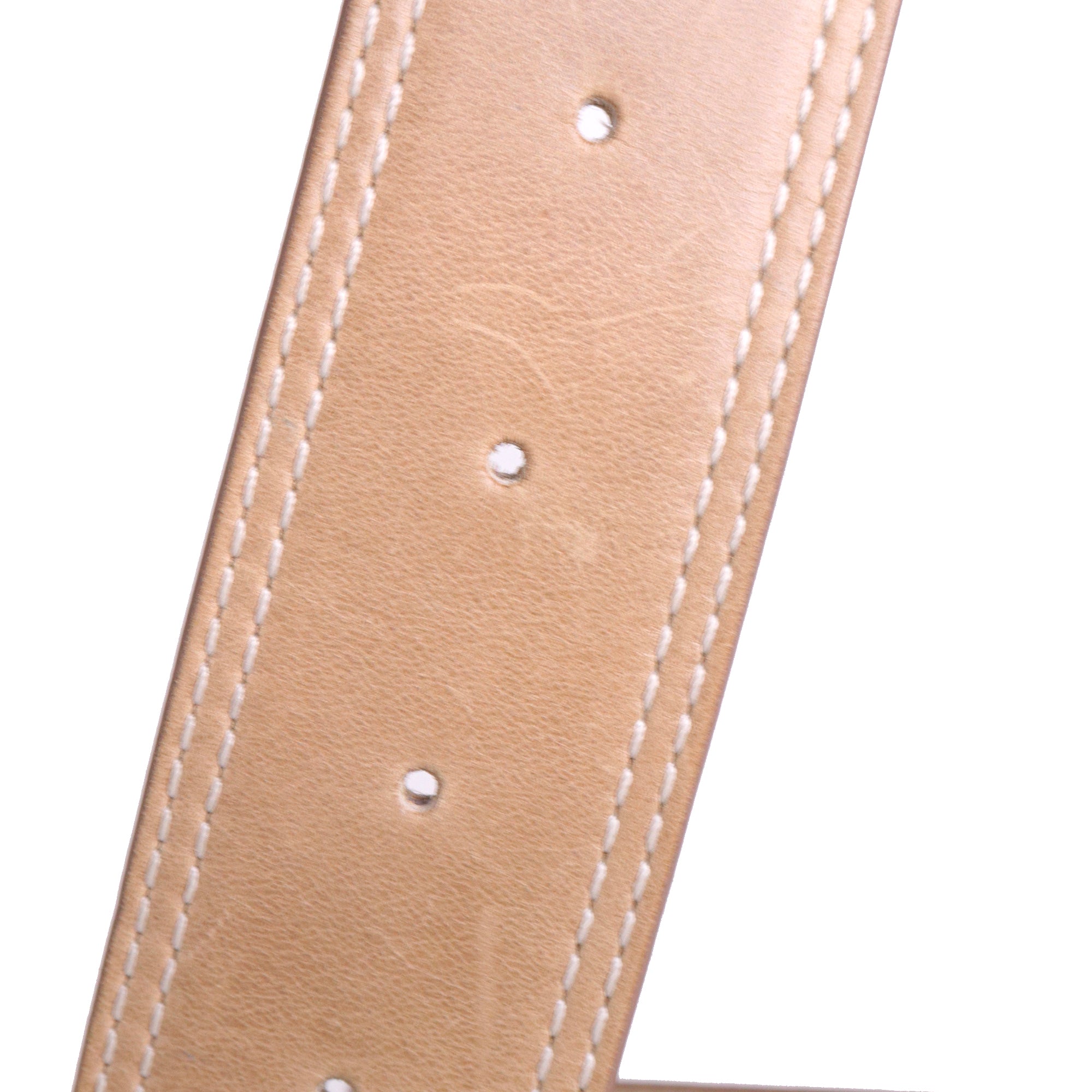 JACQUEMUS - Le Porte ceinture Jacquemus en cuir lisse marron (M)