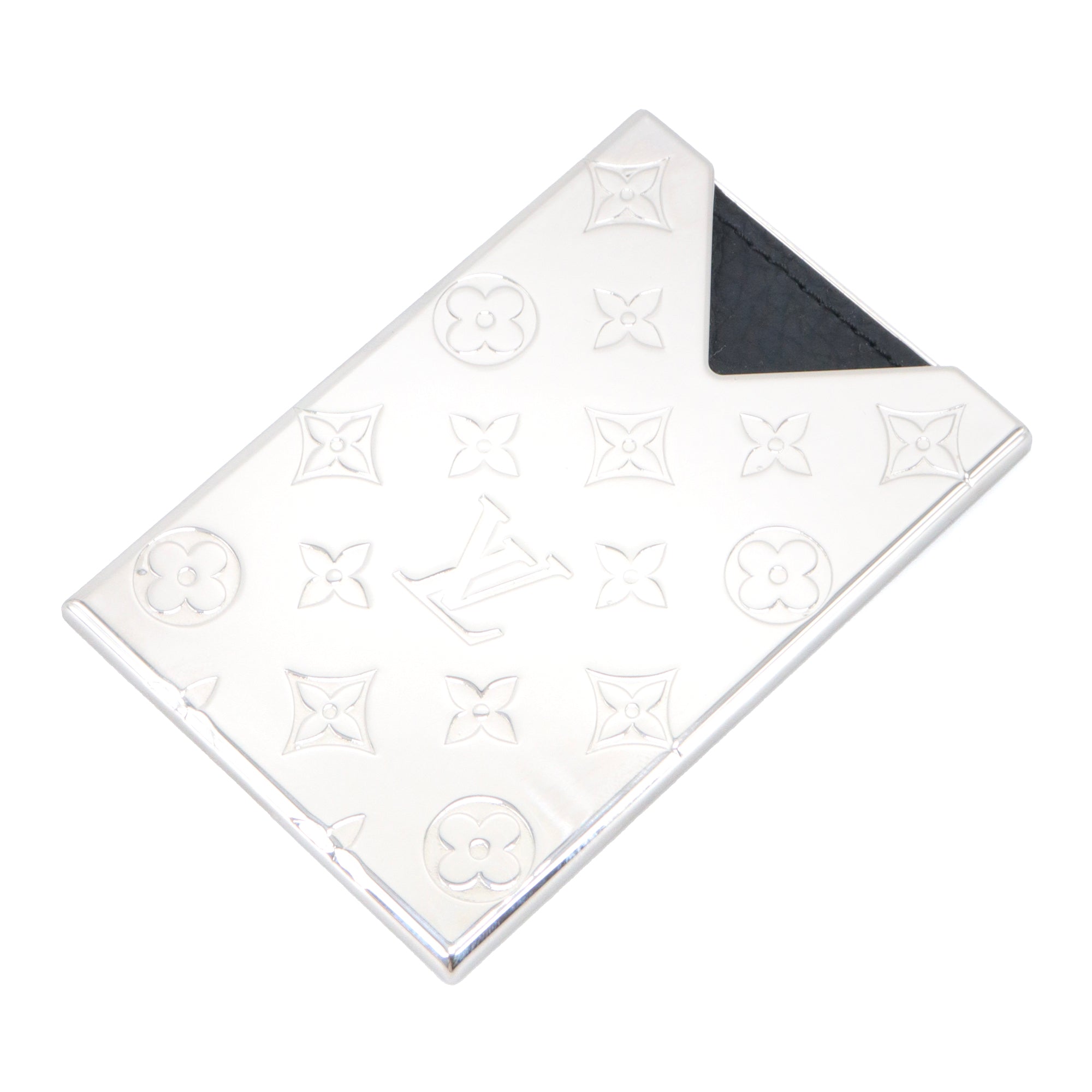 LOUIS VUITTON - Porte cartes Louis Vuitton en aluminium