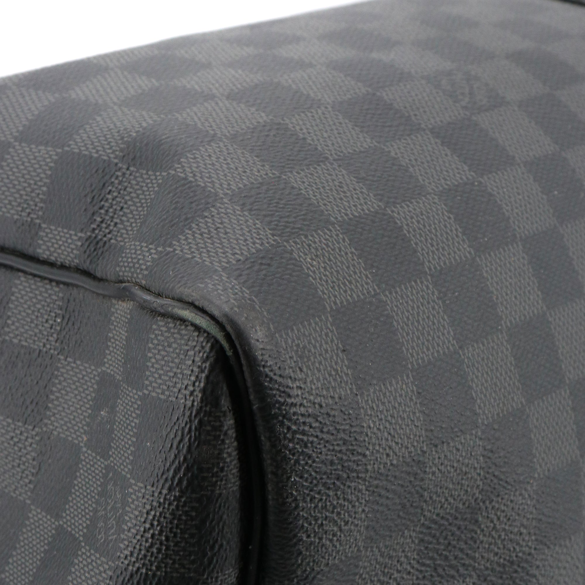 LOUIS VUITTON - Sac de voyage Keepall 55 Louis Vuitton en toile damier graphite