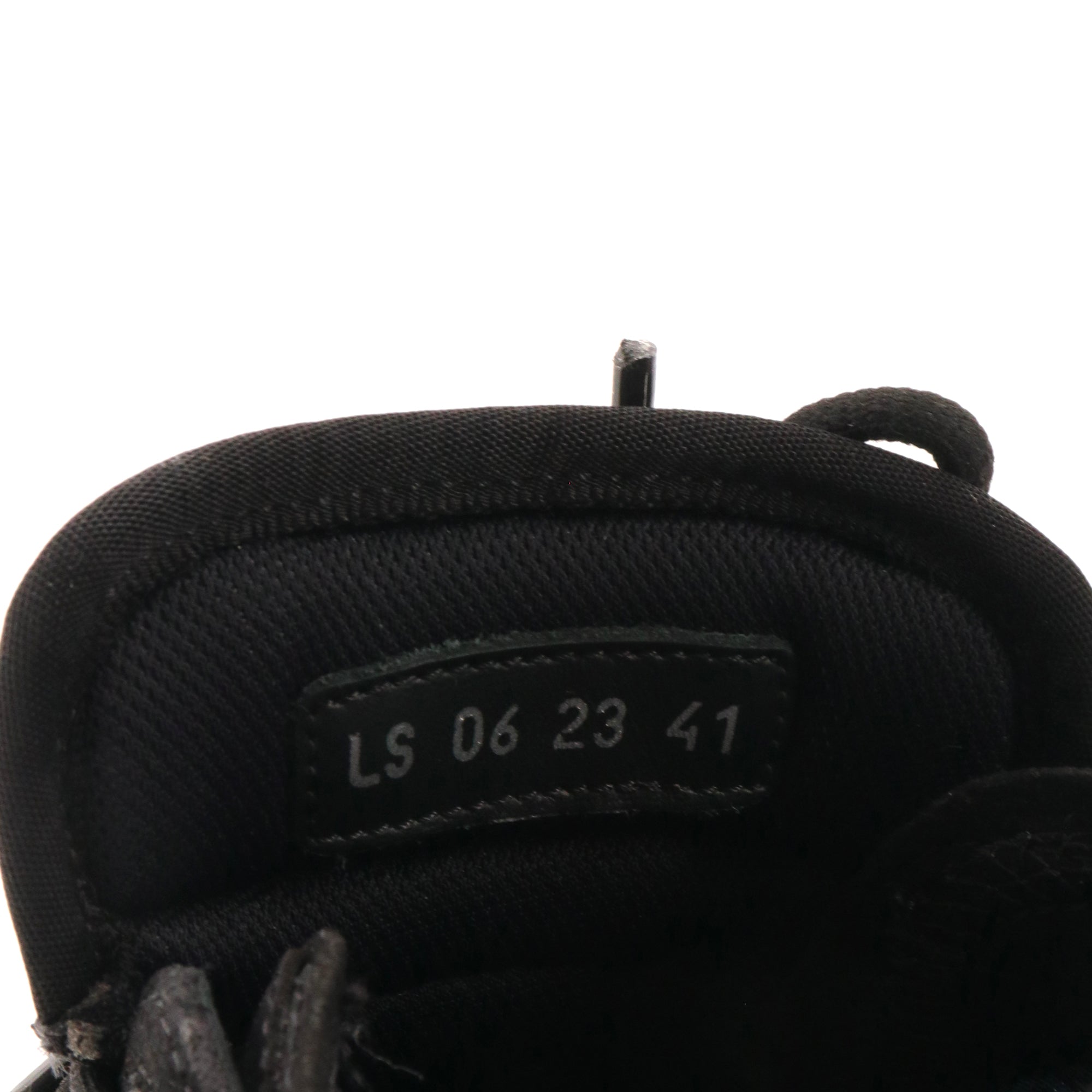 DIOR - Sneakers B25 Runner Suède Dior en toile oblique et daim noir (T41)