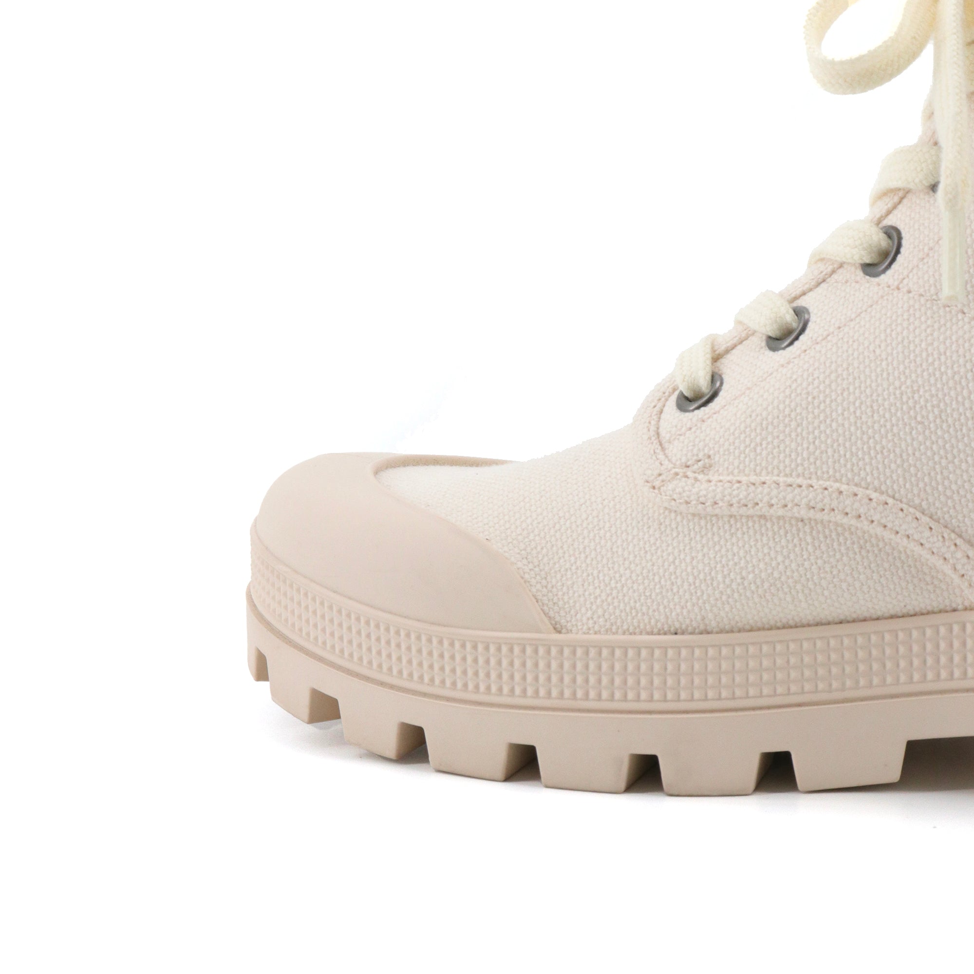 CELINE - Bottines Patapans Celine en toile beige (T38)