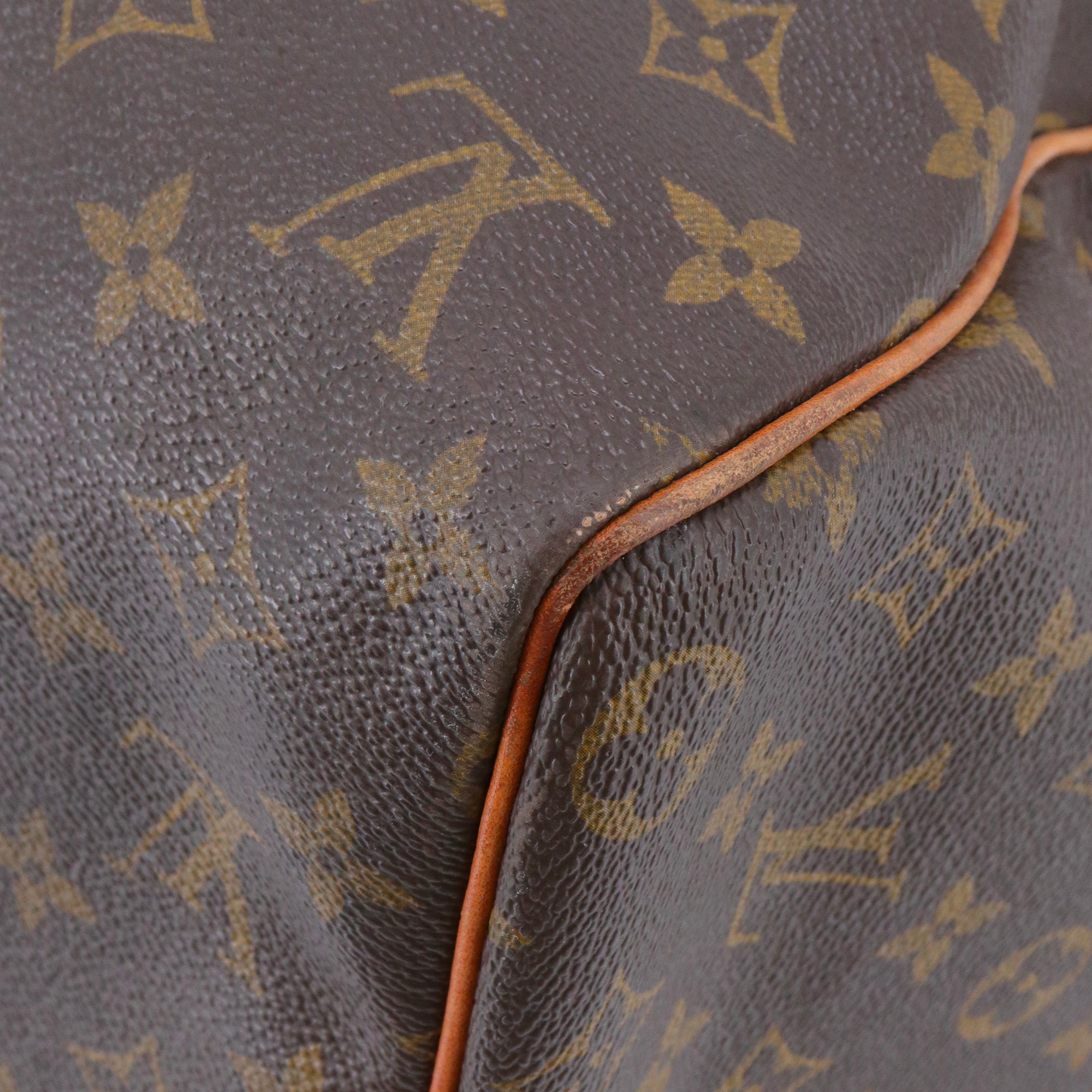 LOUIS VUITTON - Sac de voyage Keepall 50 Louis Vuitton en toile monogrammée vintage