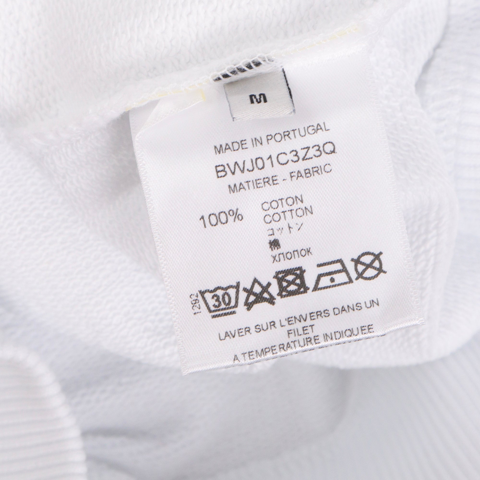 GIVENCHY - Sweatshirt Signature à capuche Givenchy en coton blanc (M)