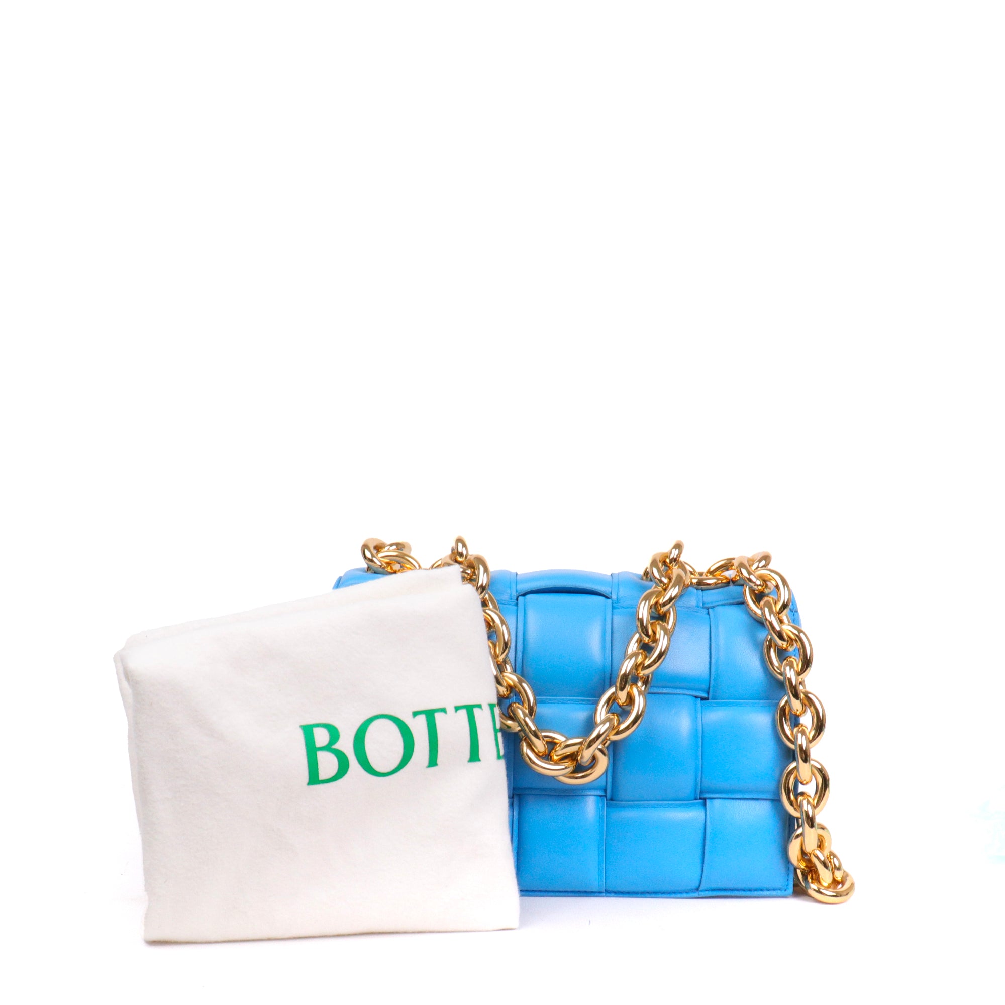 BOTTEGA VENETA - Cassette mini belt bag in purple smooth leather