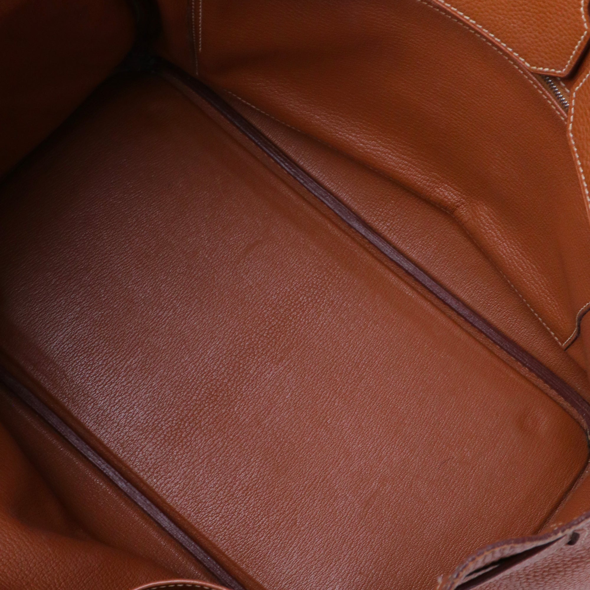 HERMÈS - Sac à main Birkin 35 Hermès en cuir togo gold