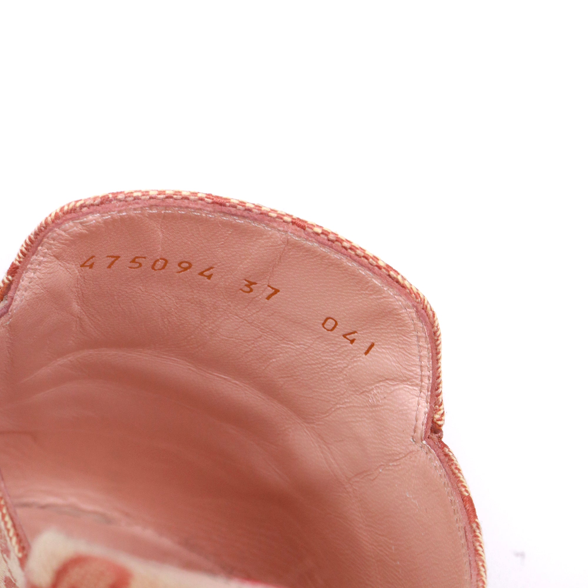 GUCCI - Mules Princetown Gucci en toile monogrammée marron (T37)