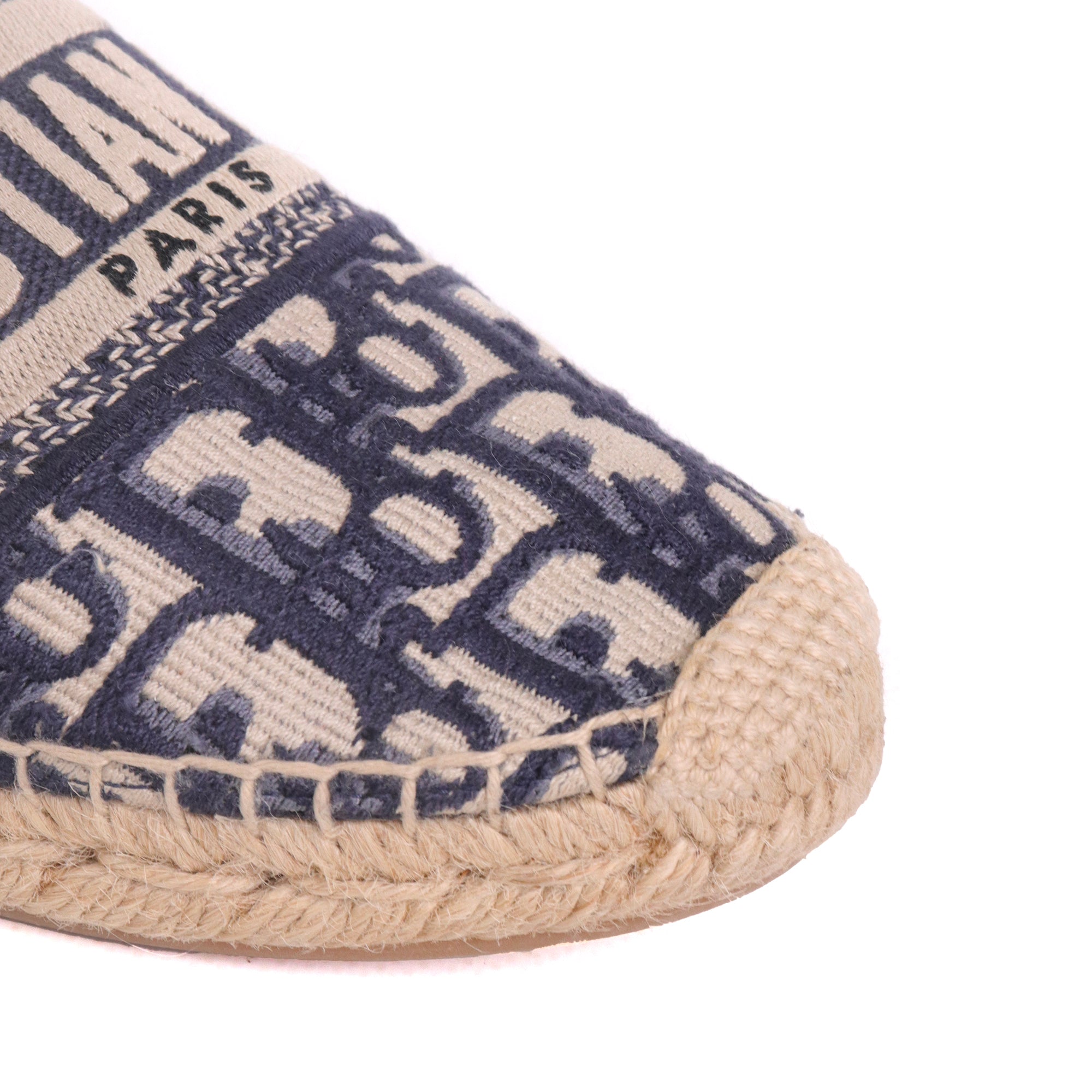 DIOR - Espadrilles Granville Dior en toile Dior Oblique (T37,5)