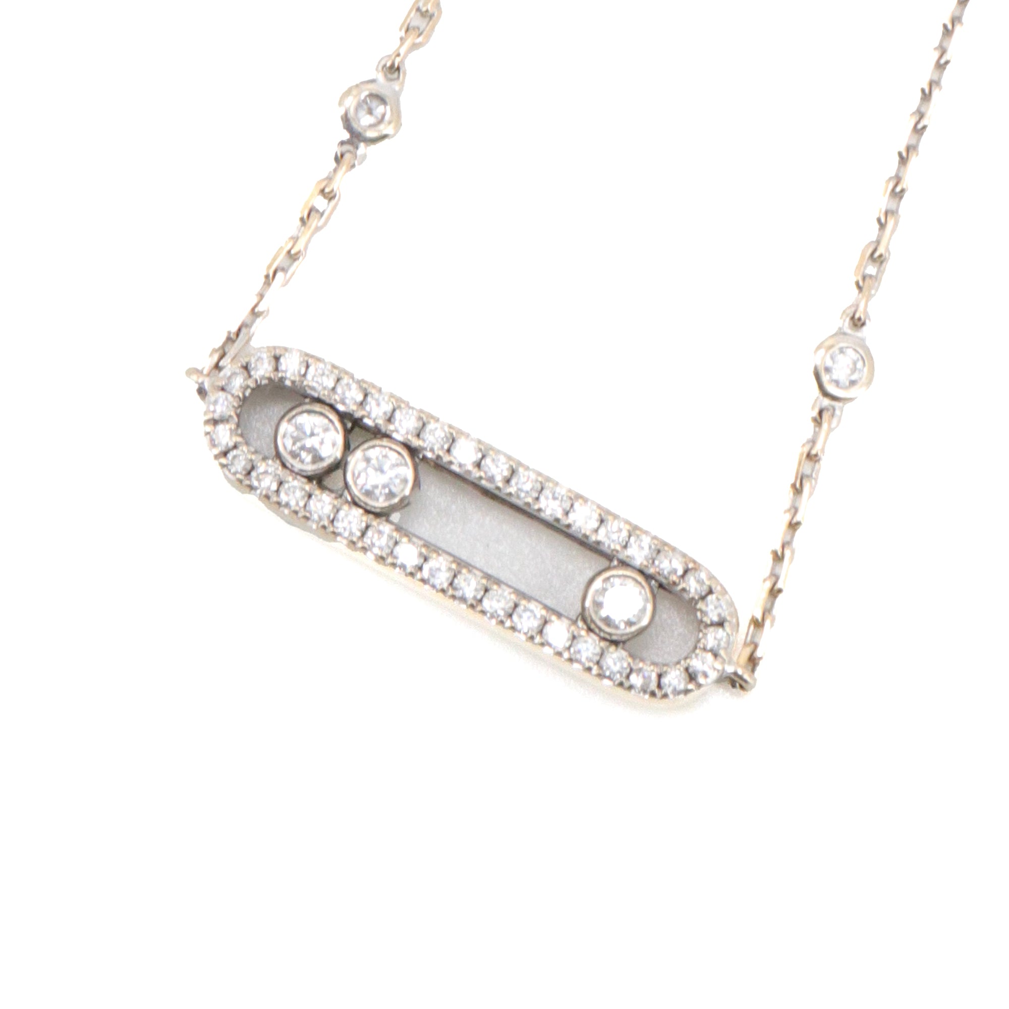 MESSIKA - Bracelet Baby Move Messika en or blanc et diamants