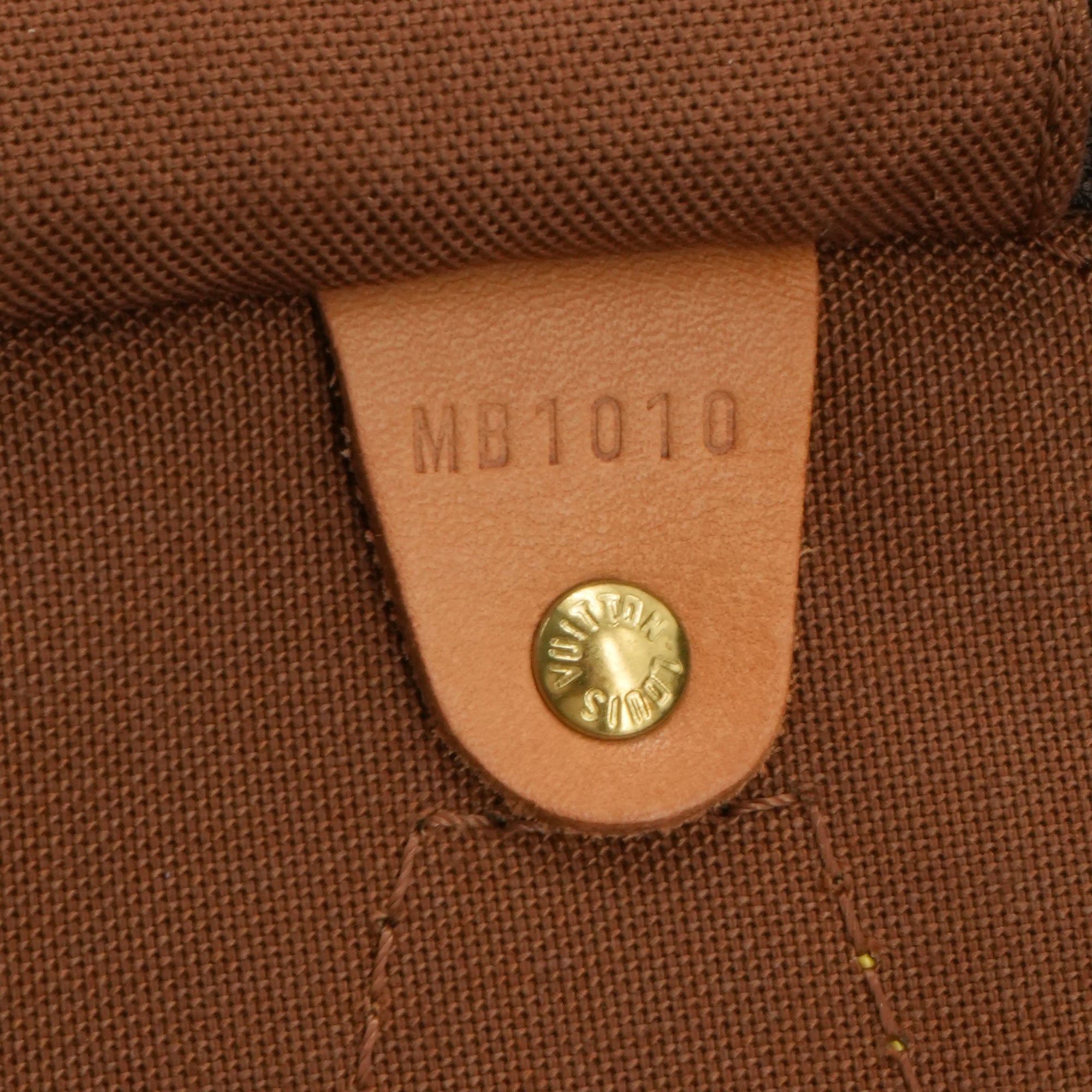 LOUIS VUITTON - Sac à main Speedy 40 Louis Vuitton en toile monogrammée