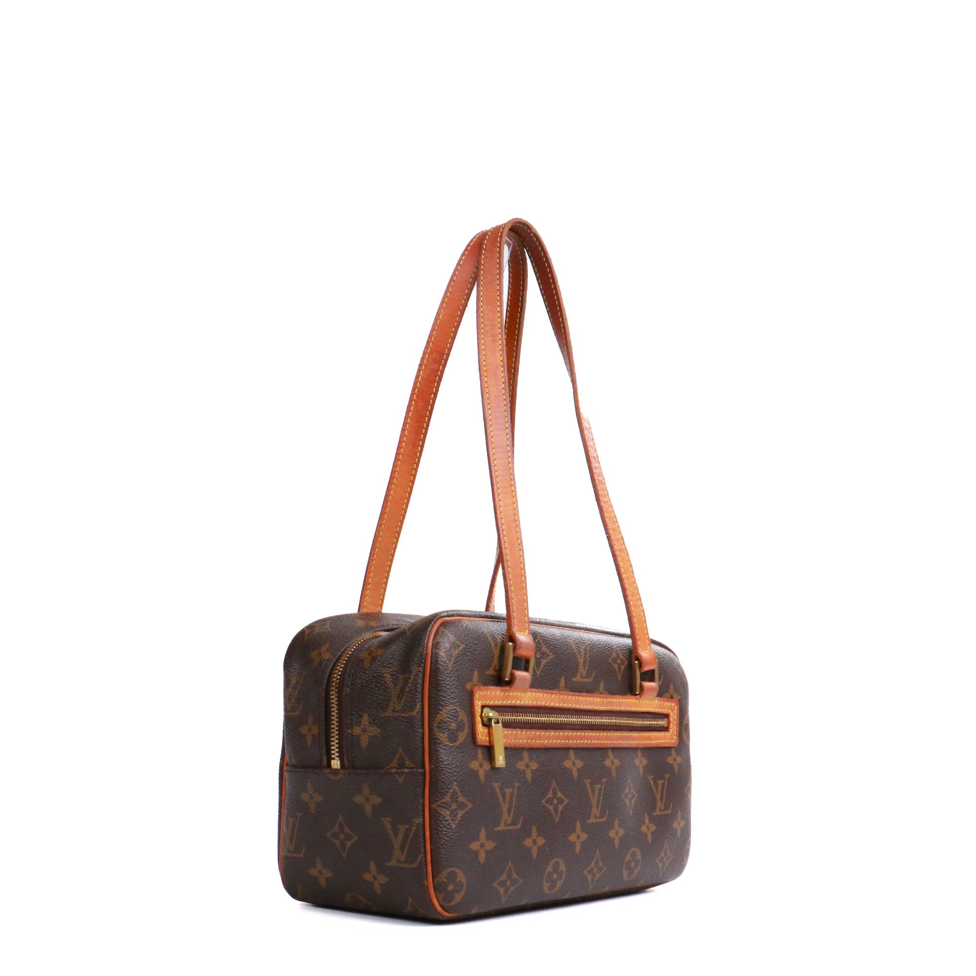 LOUIS VUITTON - Sac à main Cité Louis Vuitton en toile monogrammée vintage