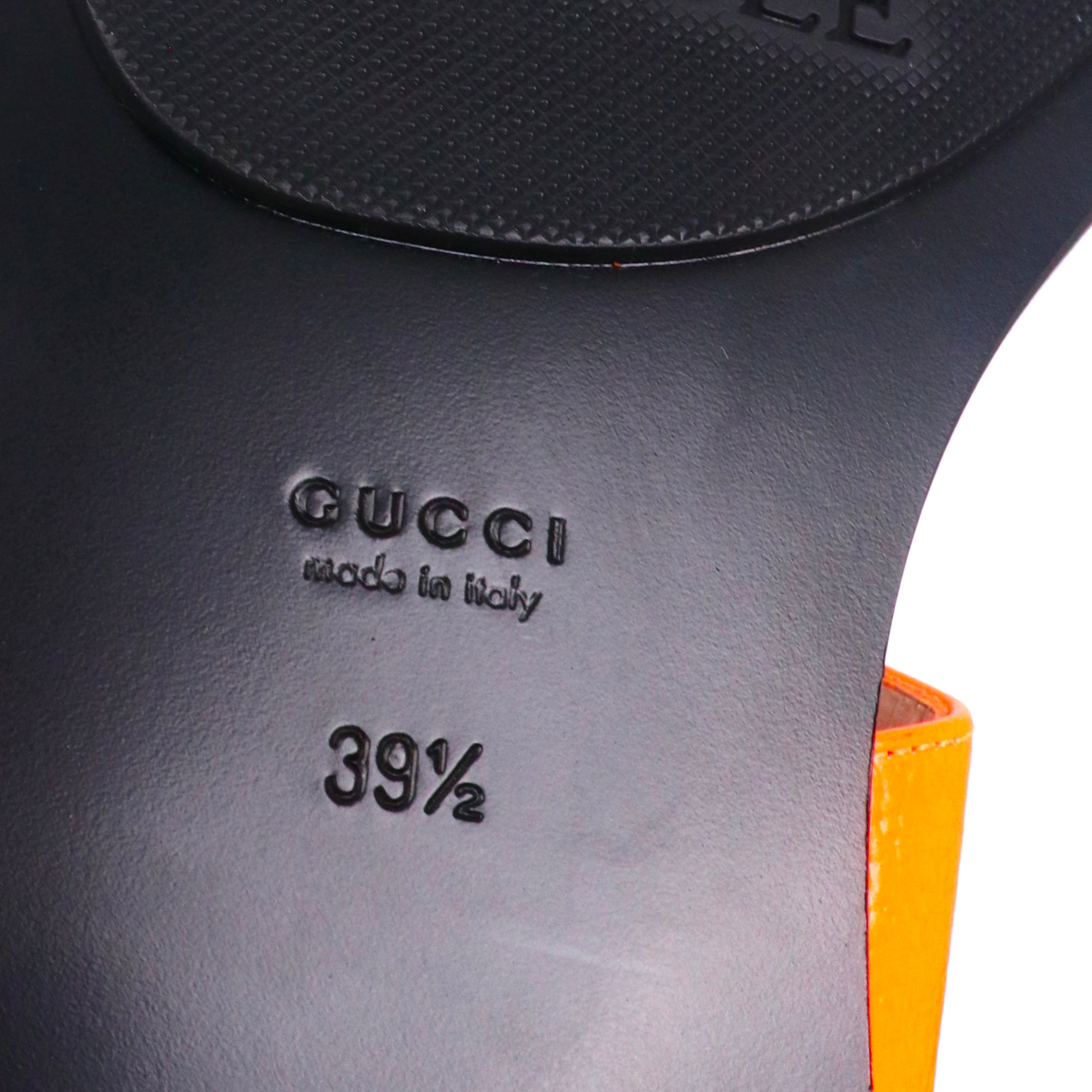 GUCCI - Marmont Gucci sandals in old pink smooth leather (T37)