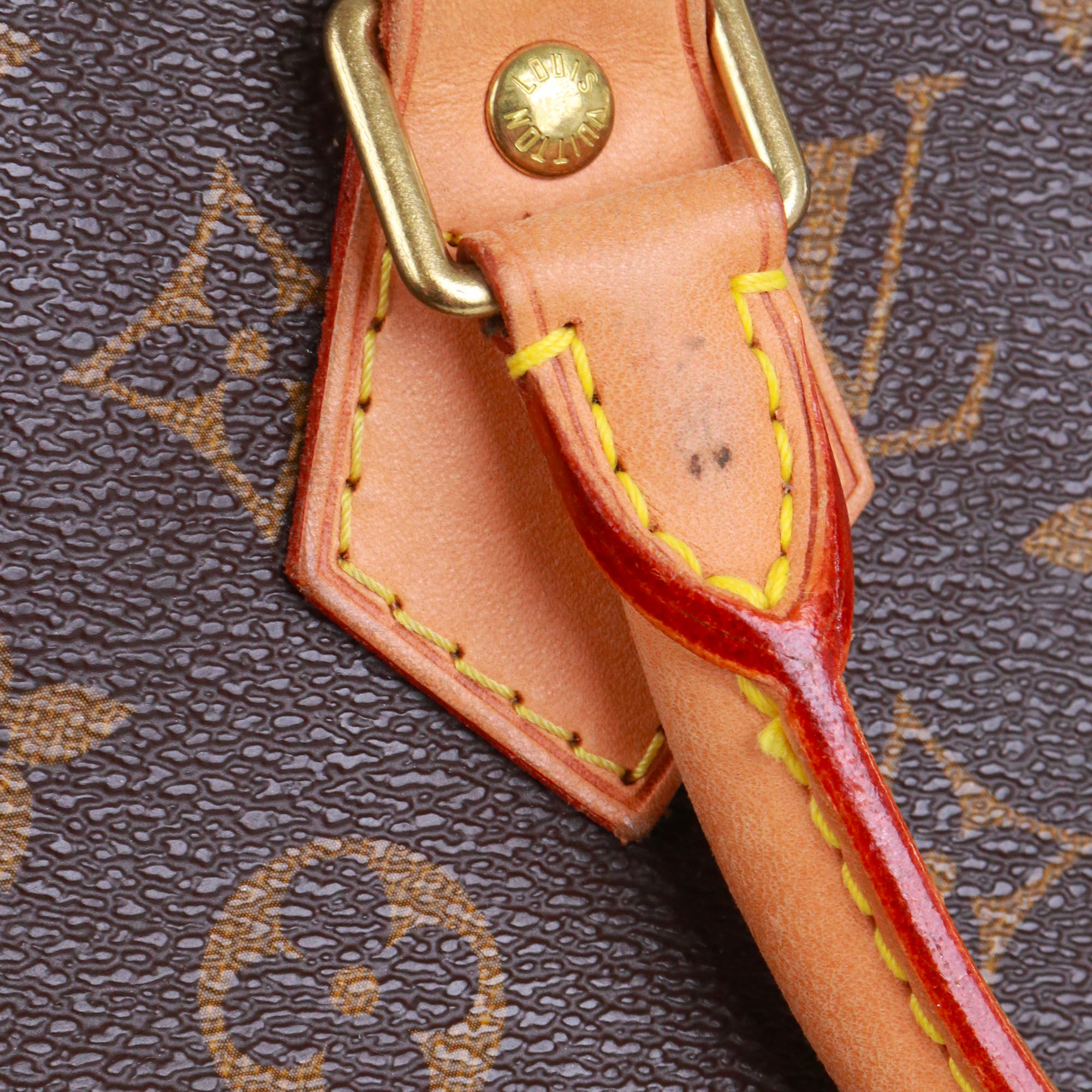 LOUIS VUITTON - Sac à main Speedy 35 Louis Vuitton en toile monogramme