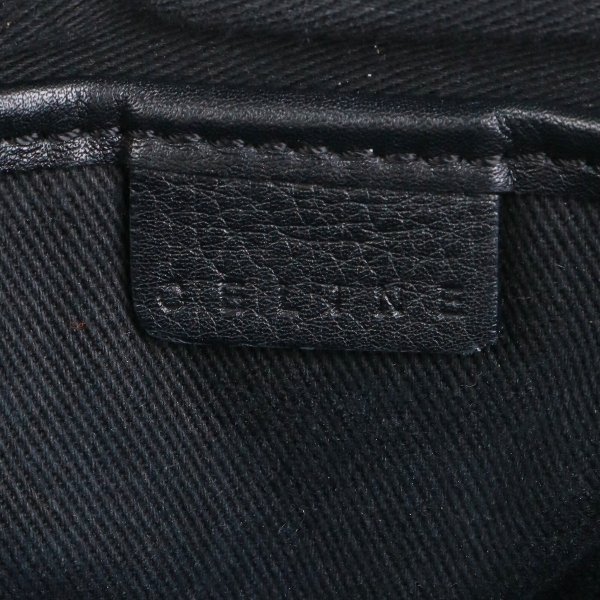 CELINE - Sac à main Boogie Celine vintage en cuir noir