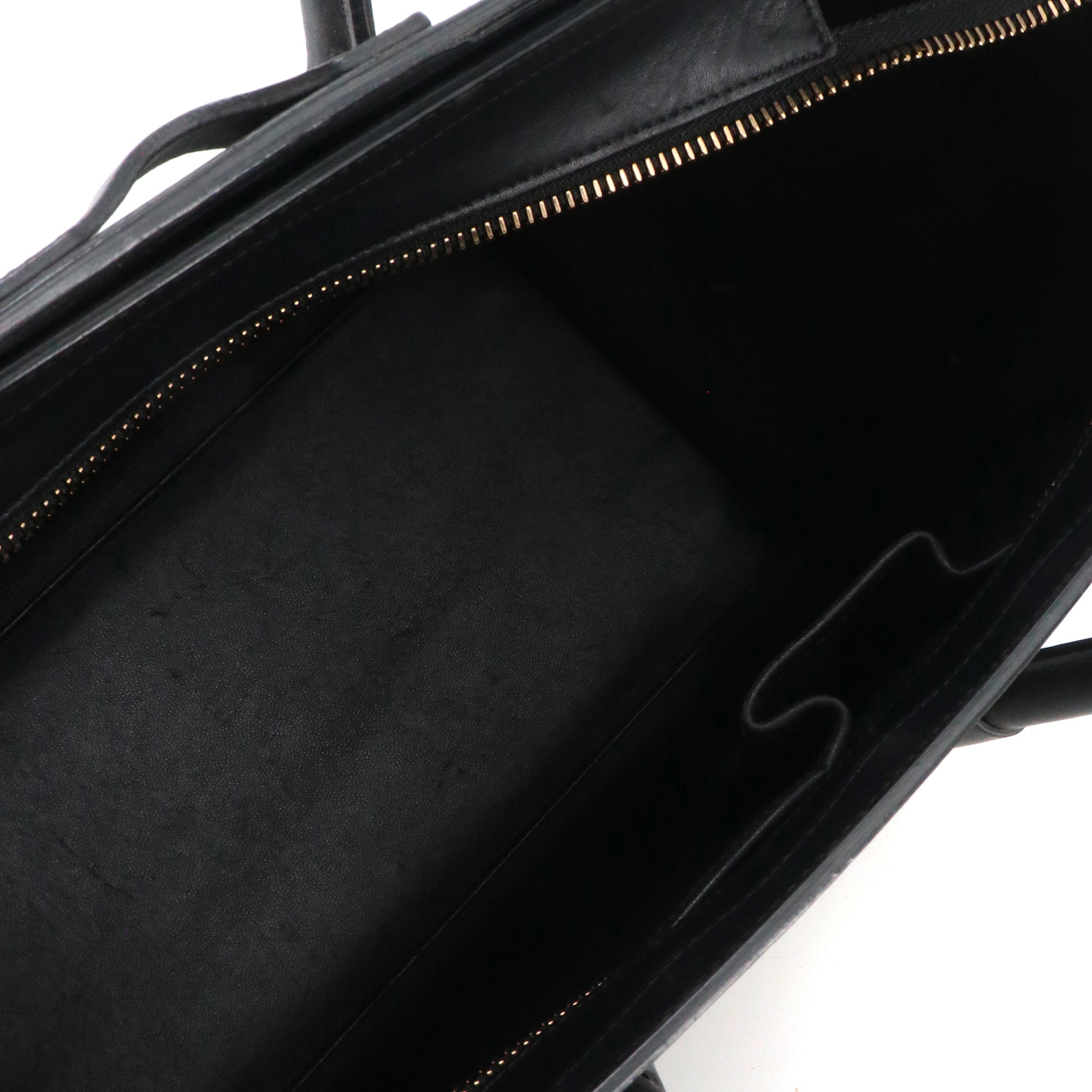 CELINE - Sac à main Luggage Celine en cuir tricolore