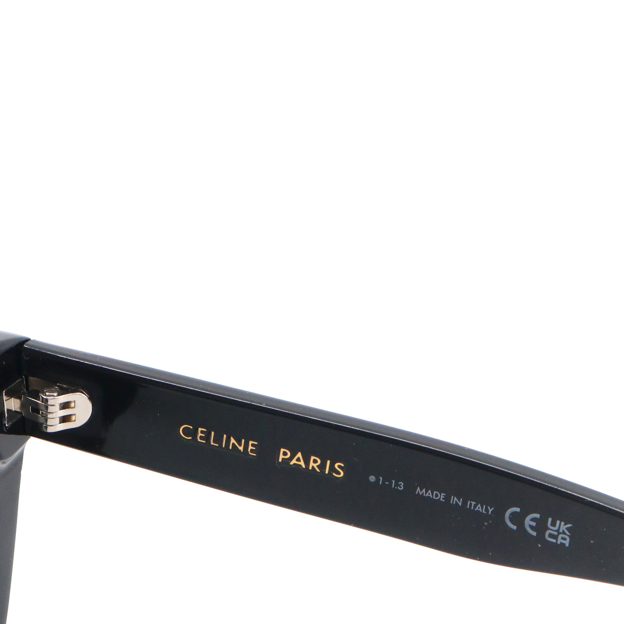 CELINE - Lunettes de soleil Monochroms 03 Céline en acétate noir