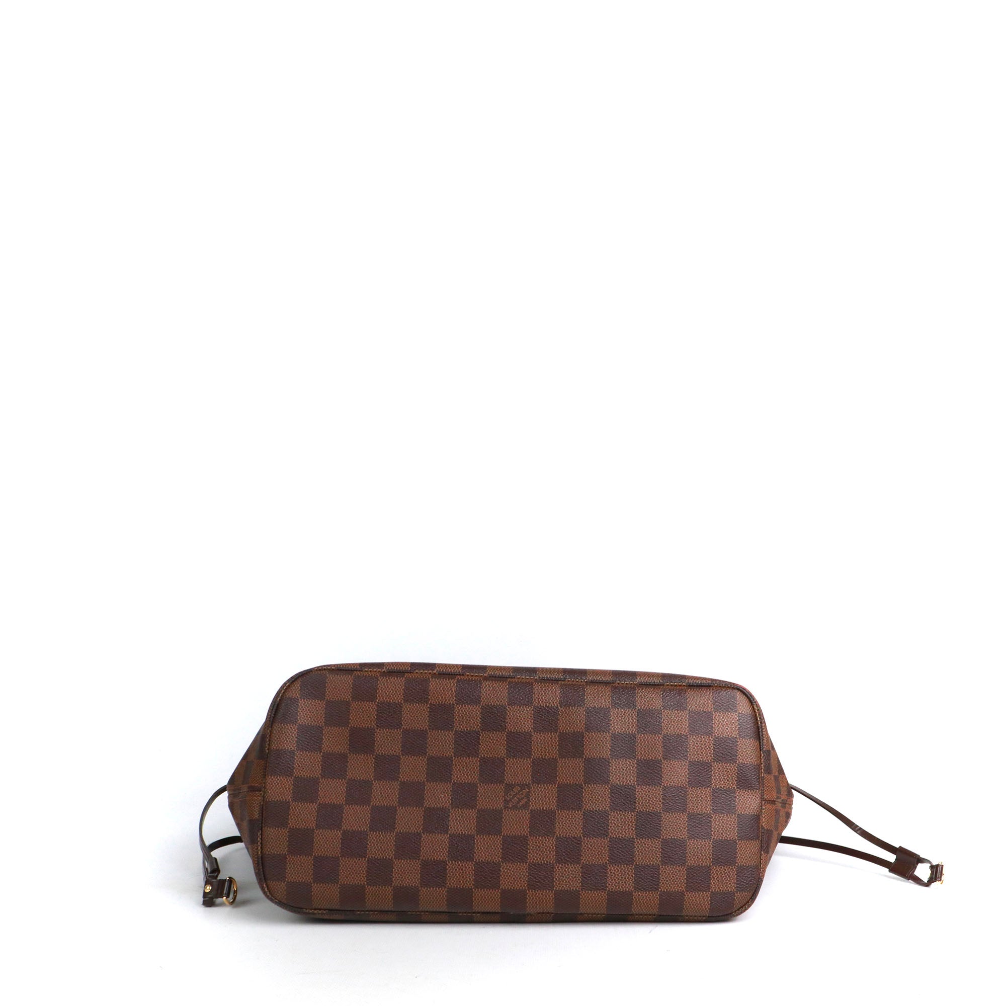 LOUIS VUITTON - Sac cabas Neverfull MM Louis Vuitton en toile enduite damier ébène