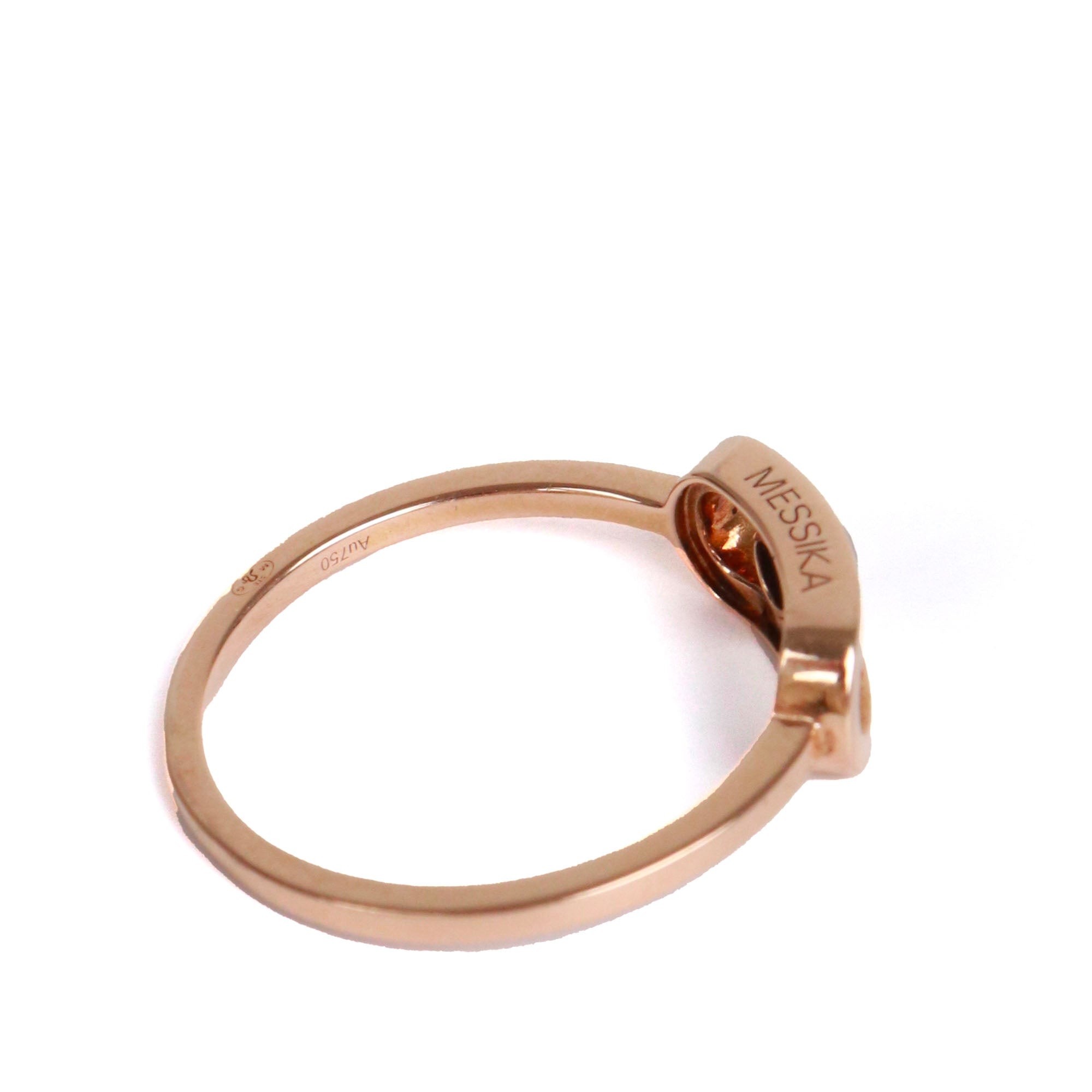 MESSIKA - Bague Move Uno grand modèle Messika or rose (T57)