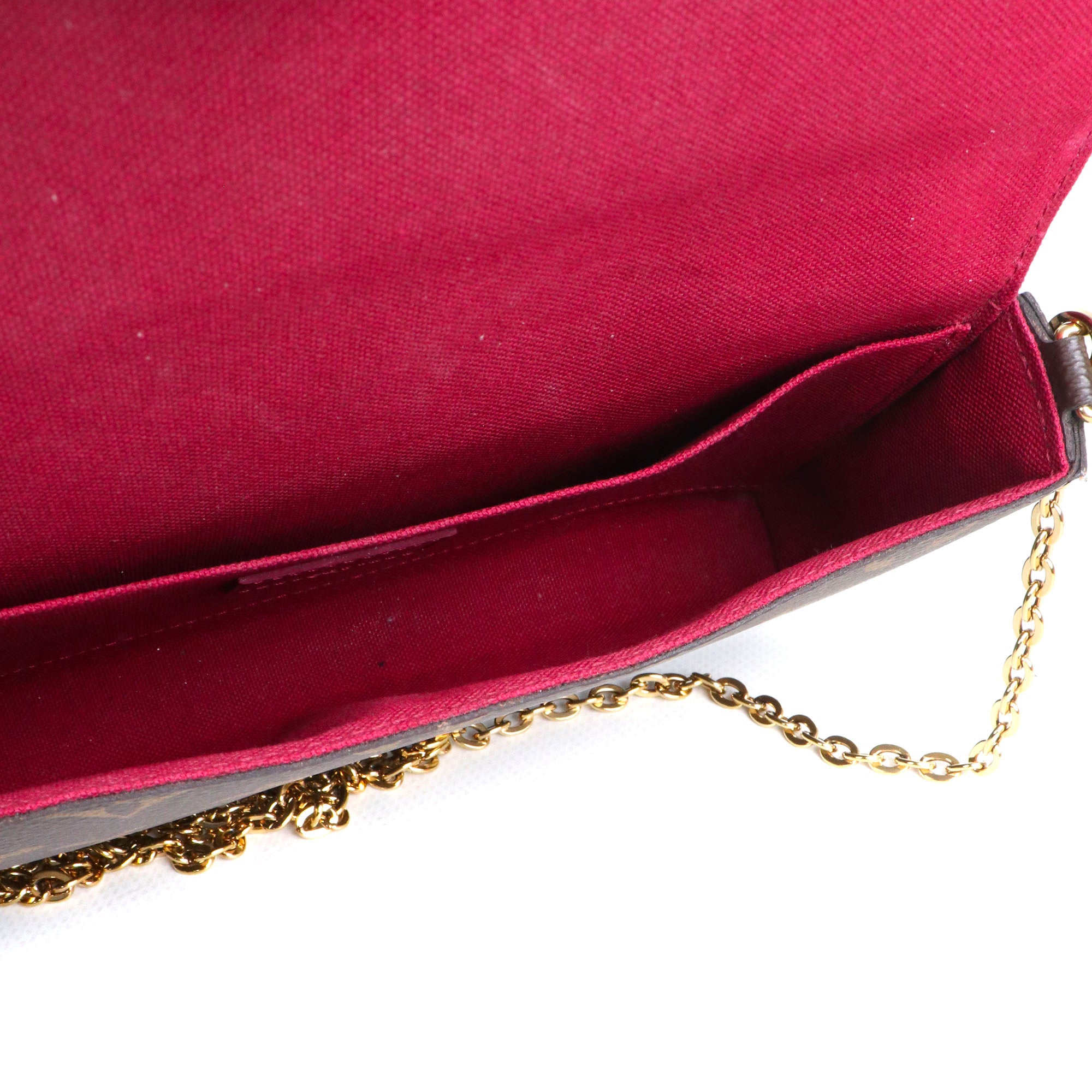 LOUIS VUITTON - Pochette Félicie Louis Vuitton en toile monogramme