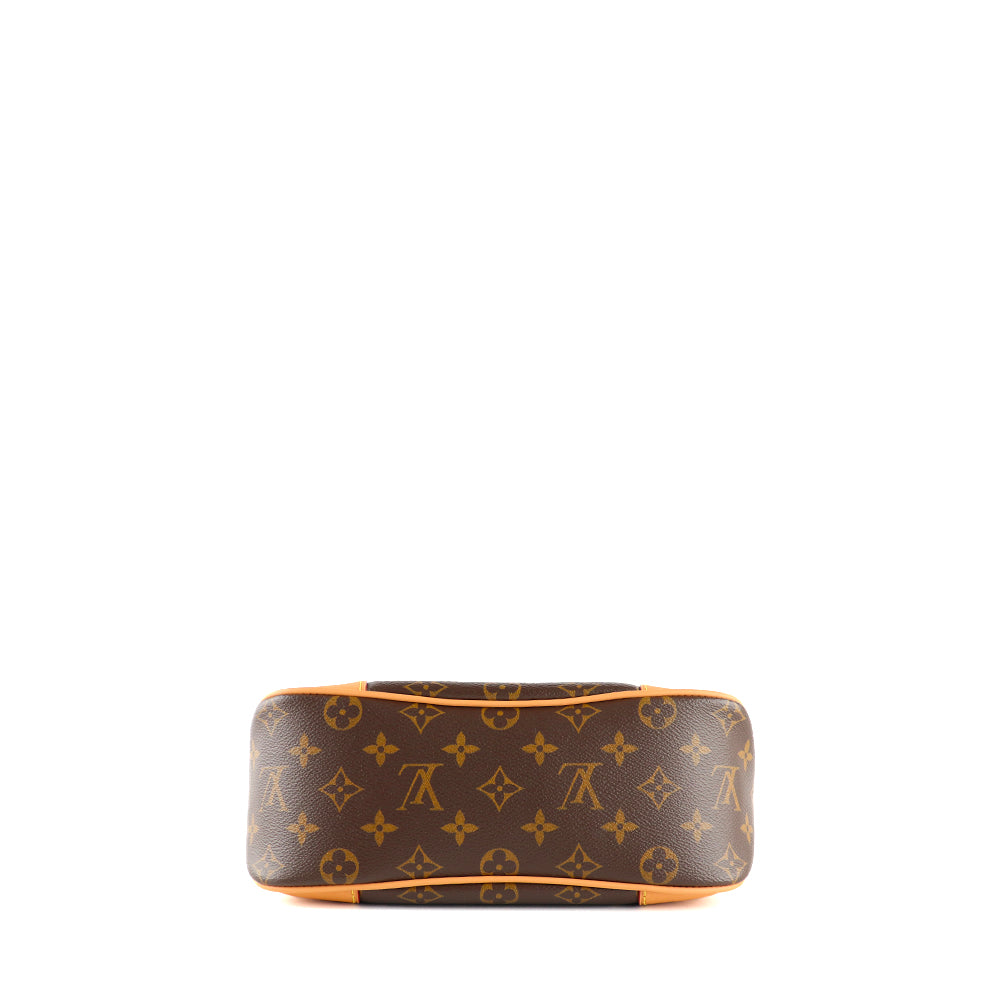 LOUIS VUITTON - Sac à bandoulière Boulogne en toile monogrammée marron