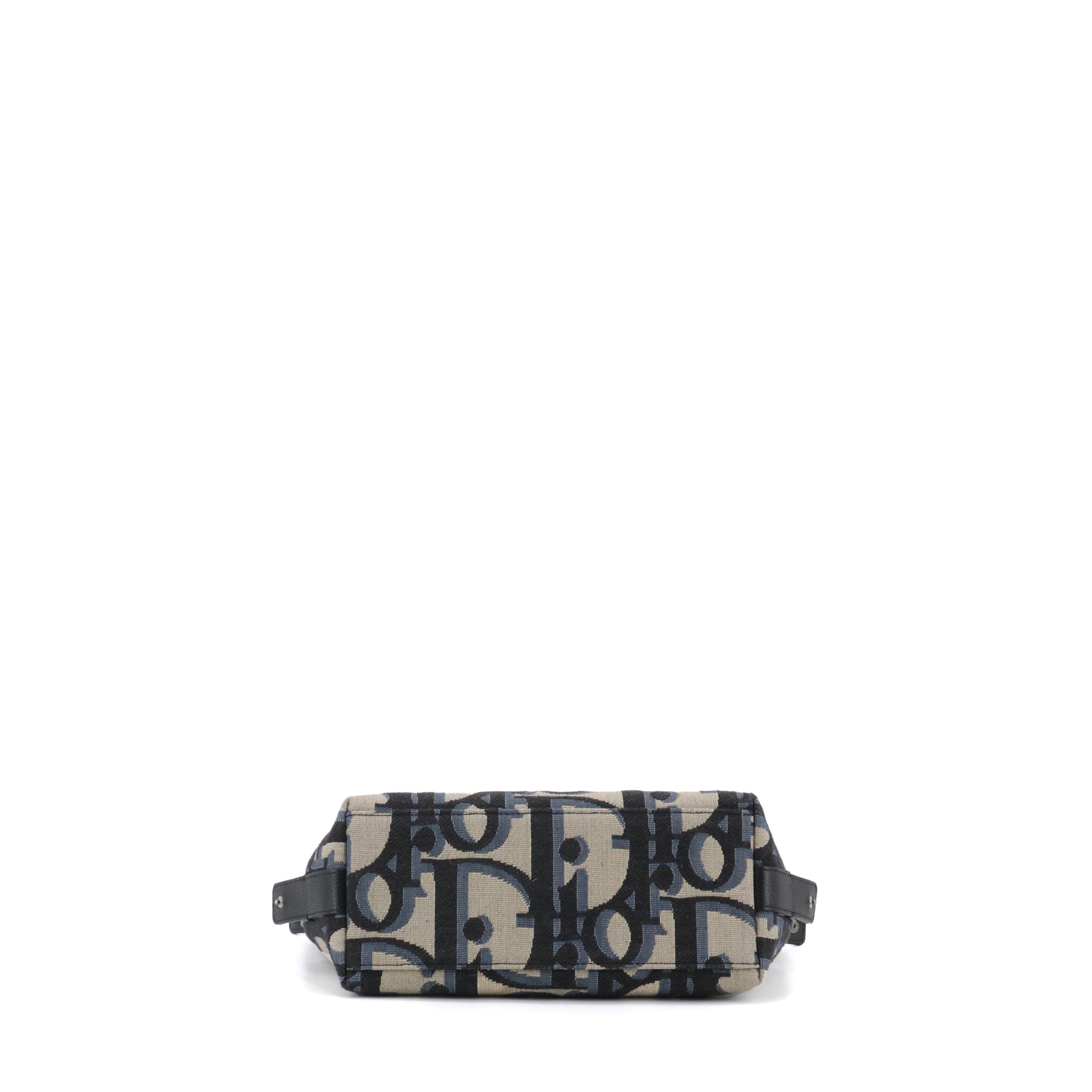 DIOR - Trousse de toilette Dior en toile jacquard bleu marine