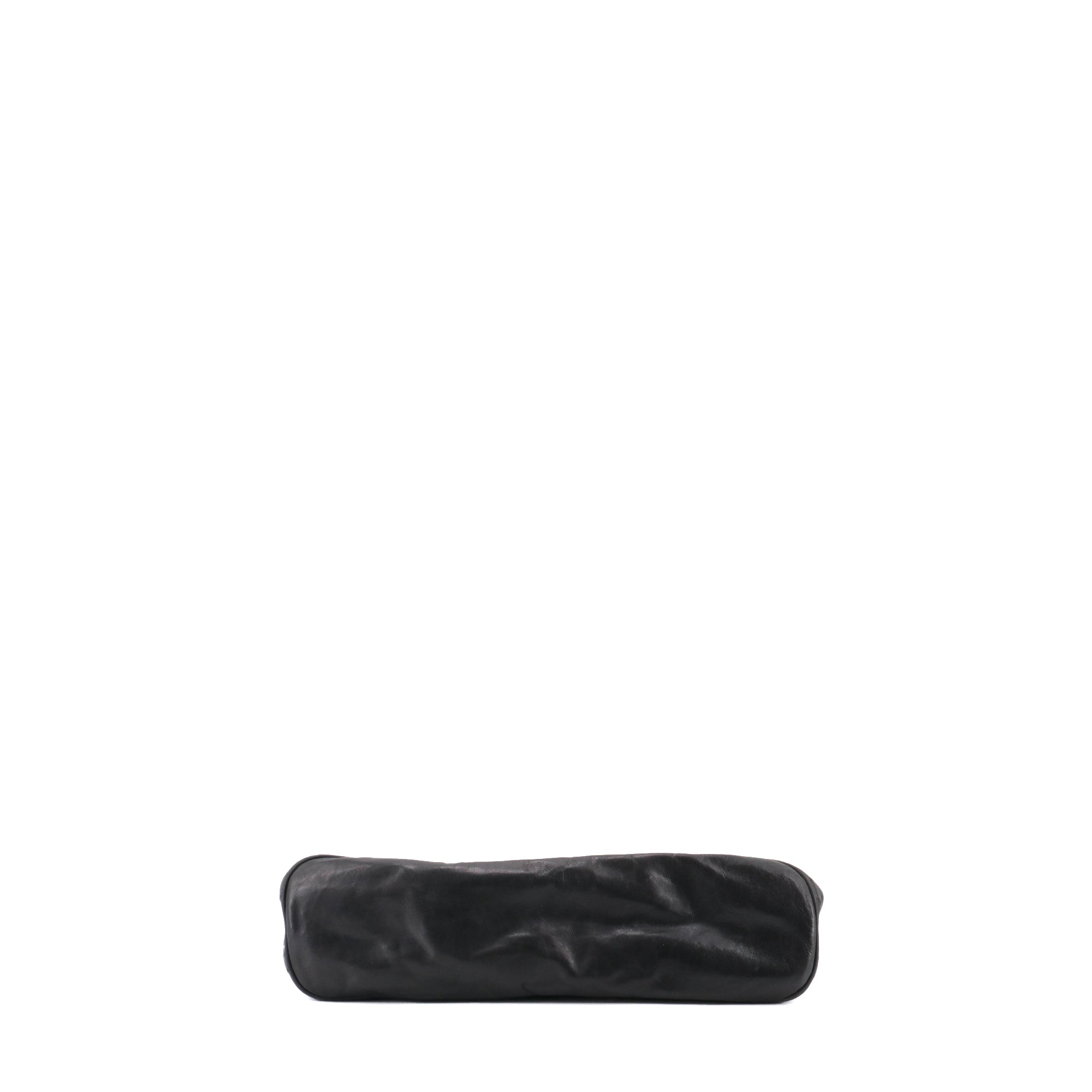 CHANEL - Sac à épaule Camera Chanel en cuir matelassé noir