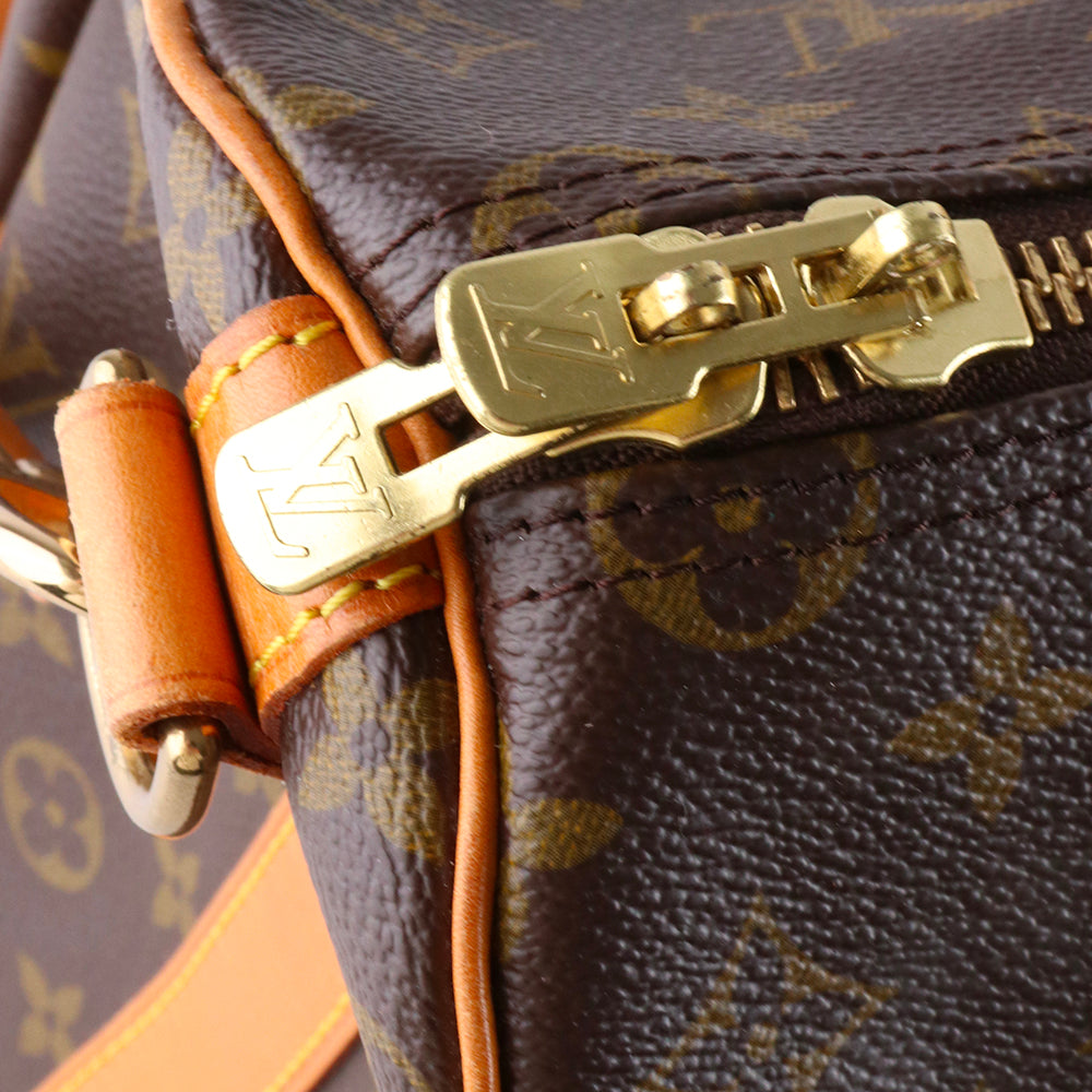 LOUIS VUITTON - Sac de voyage Keepall 50 avec bandoulière en toile monogrammée vintage