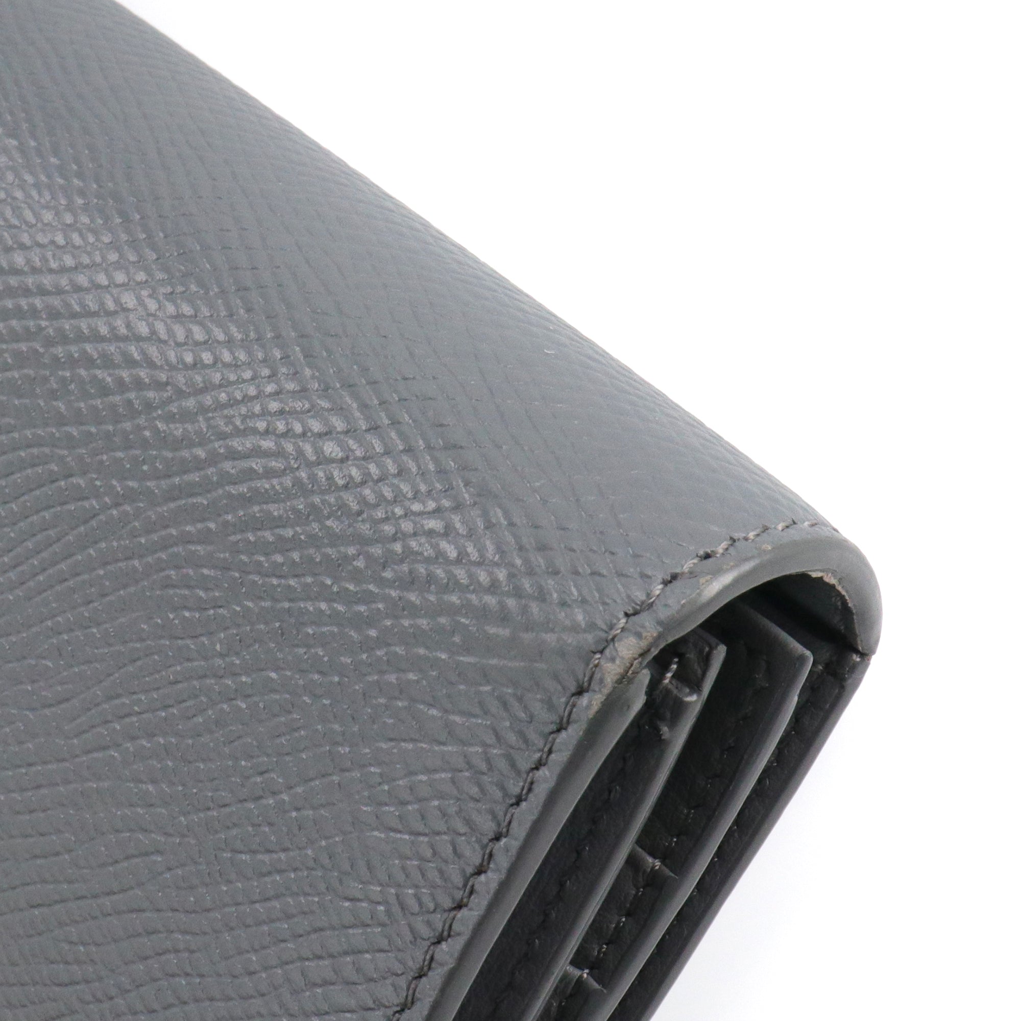 CELINE - Large wallet in grained calfskin