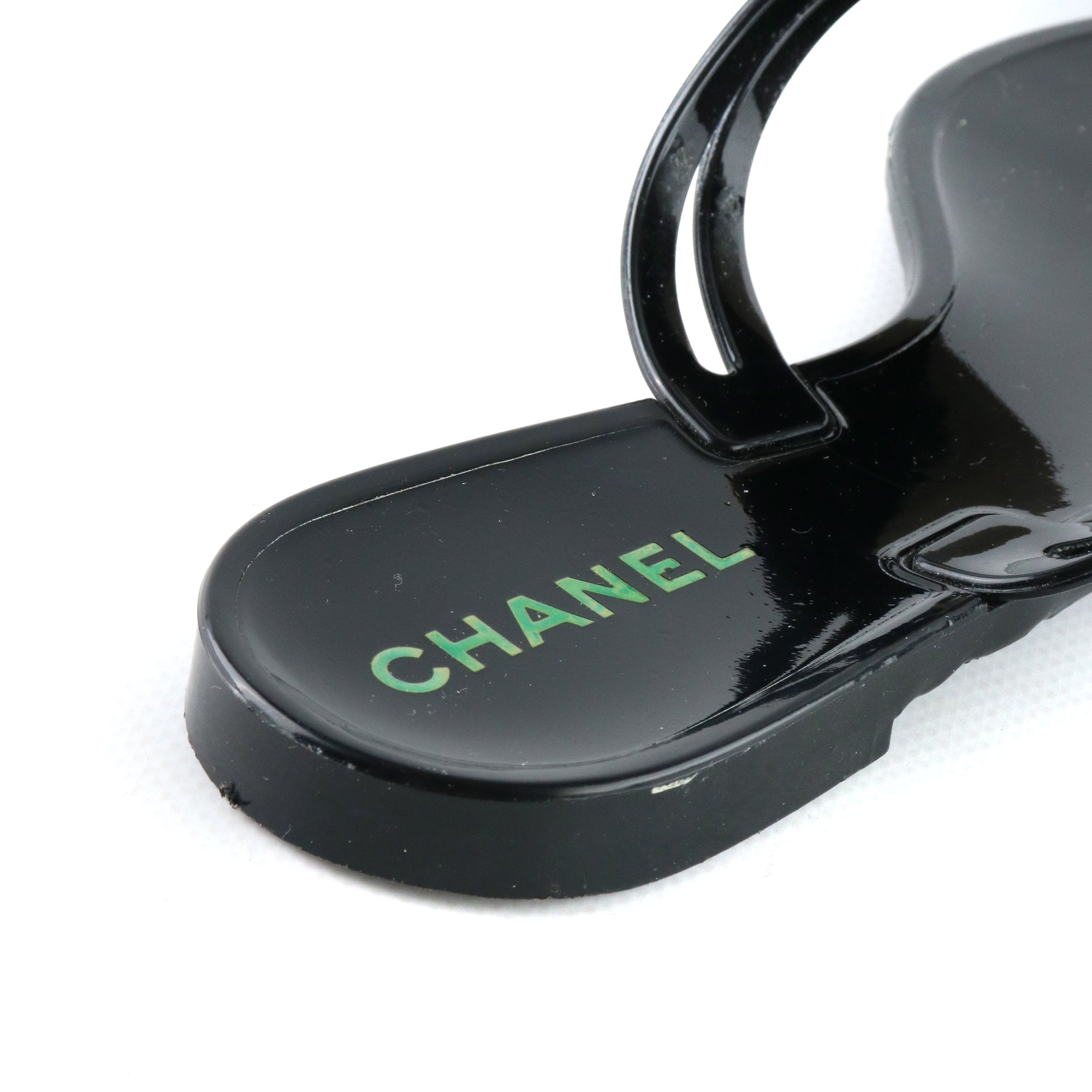 CHANEL - Sandales Camélia en caoutchouc (T39)