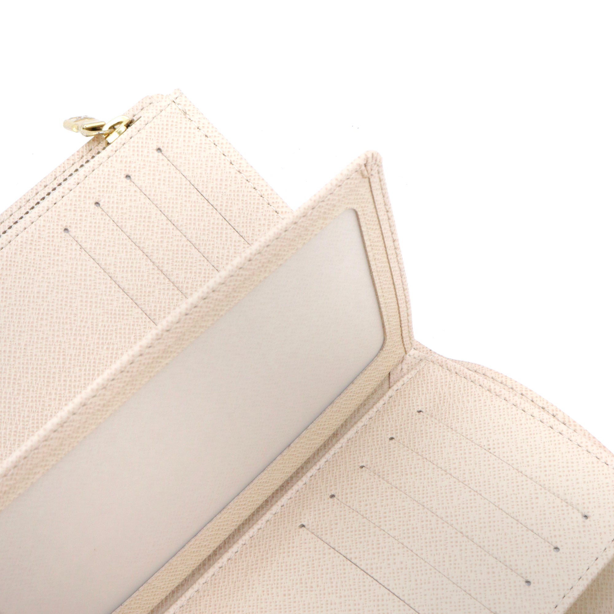 LOUIS VUITTON - Portefeuille Alexandra Louis Vuitton en toile damier azur