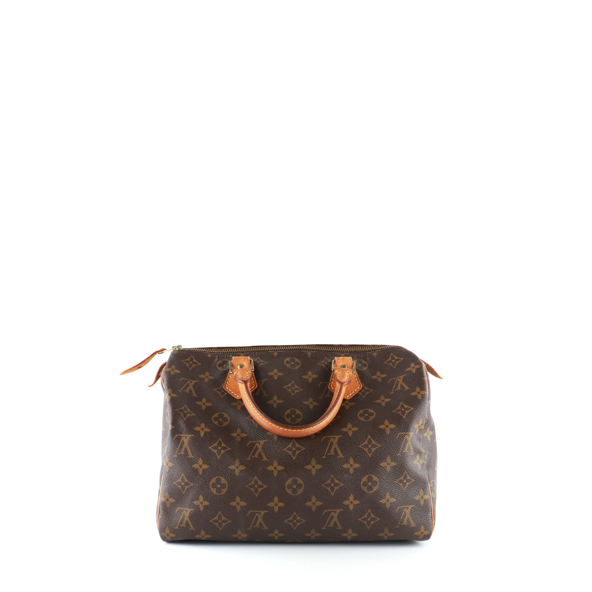 LOUIS VUITTON - Sac à main Speedy 30 en toile monogramme