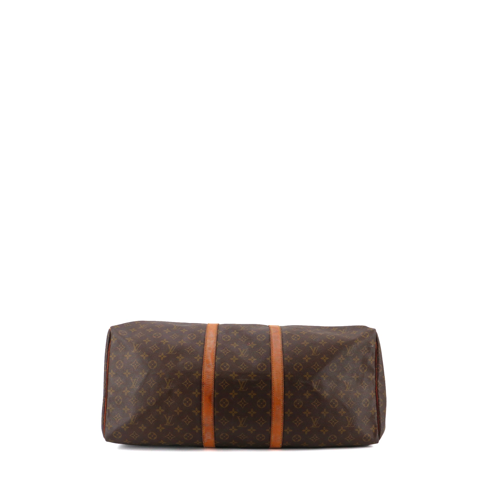 LOUIS VUITTON - Louis Vuitton Keepall 60 travel bag in vintage monogrammed canvas