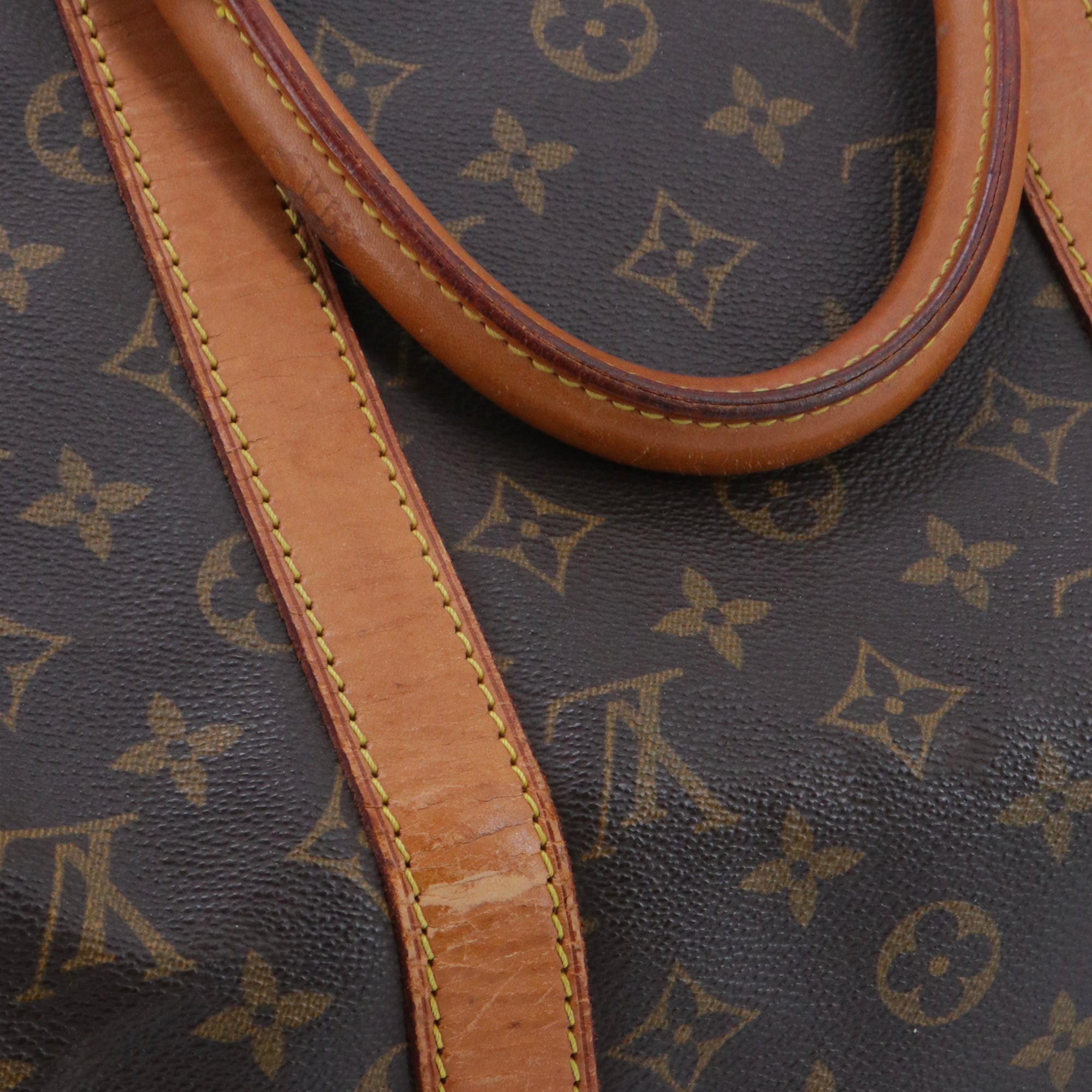 LOUIS VUITTON - Sac de voyage Keepall 50 Louis Vuitton en toile monogrammée