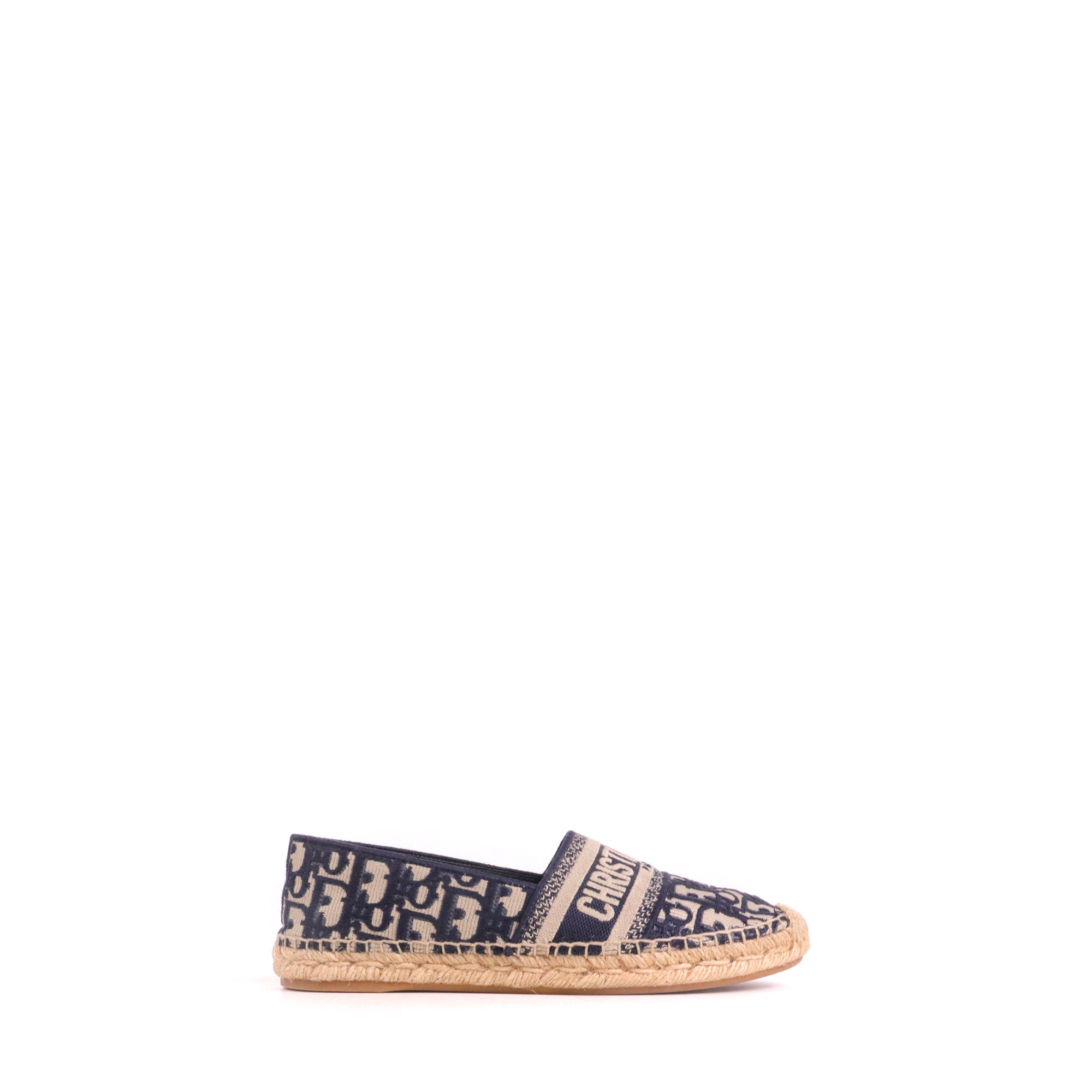 DIOR - Espadrilles Granville Dior en toile Dior Oblique (T37,5)