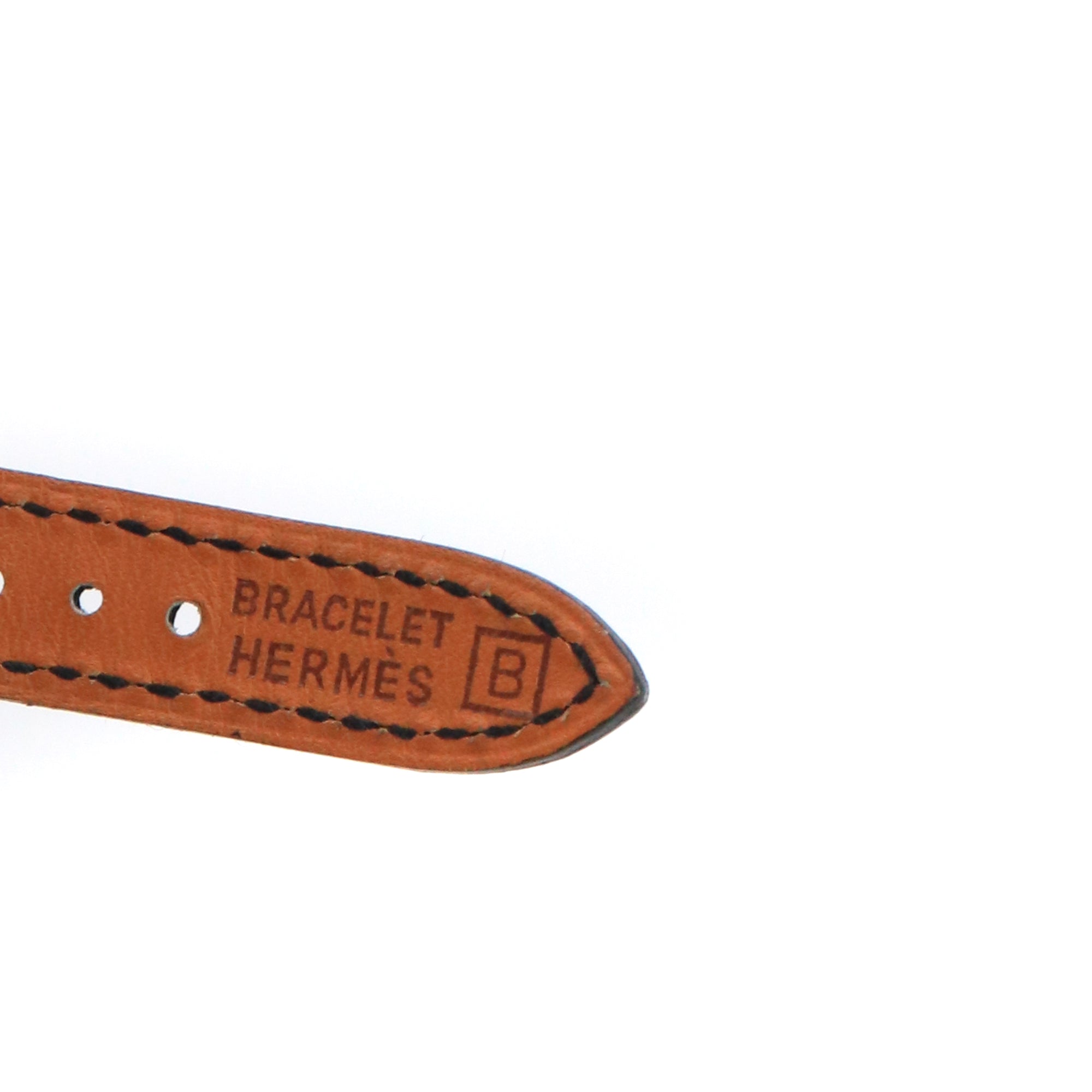 HERMÈS - Hermes Collier de Chien Bracelet in Pink Alligator Leather (T2)