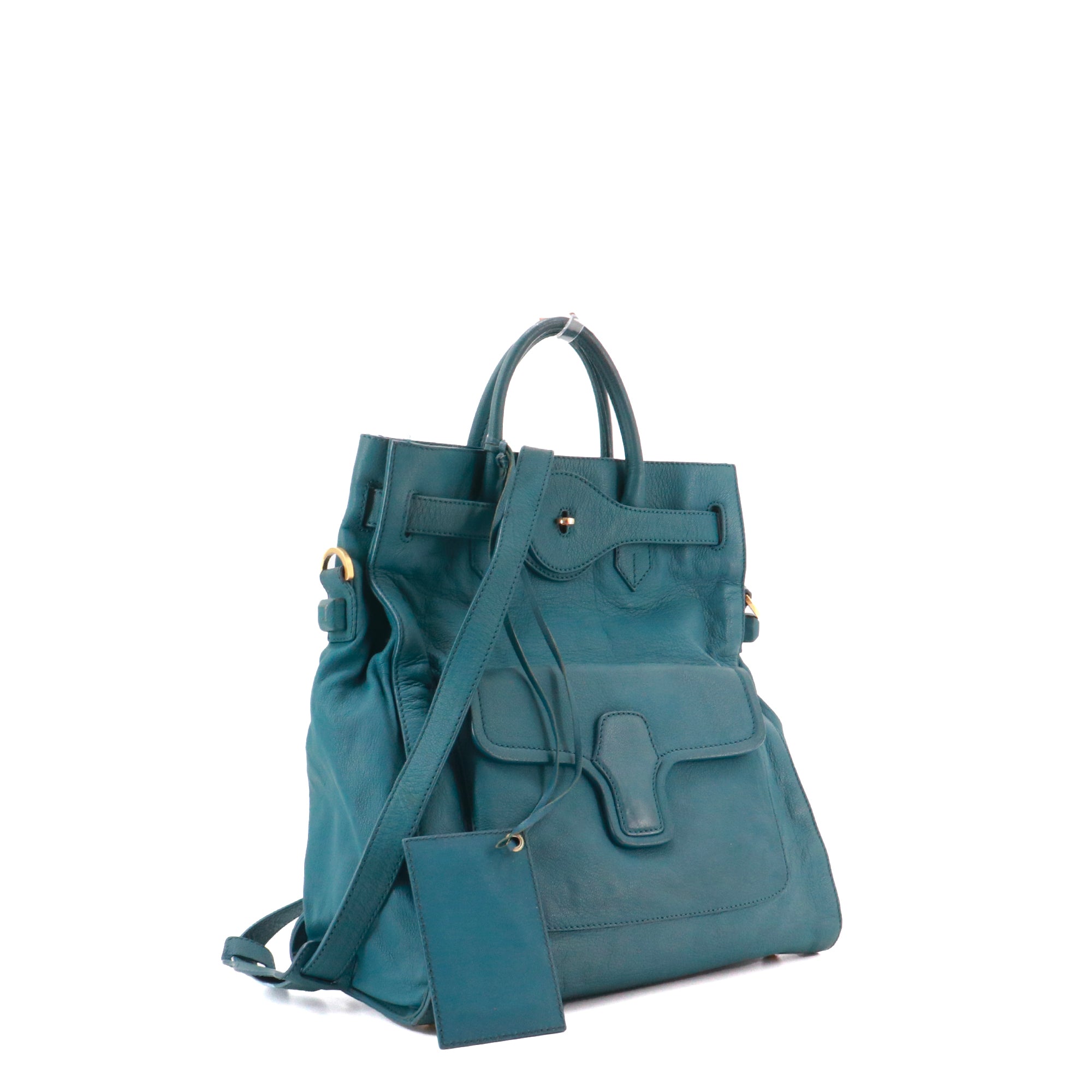 BALENCIAGA - City leather tote bag