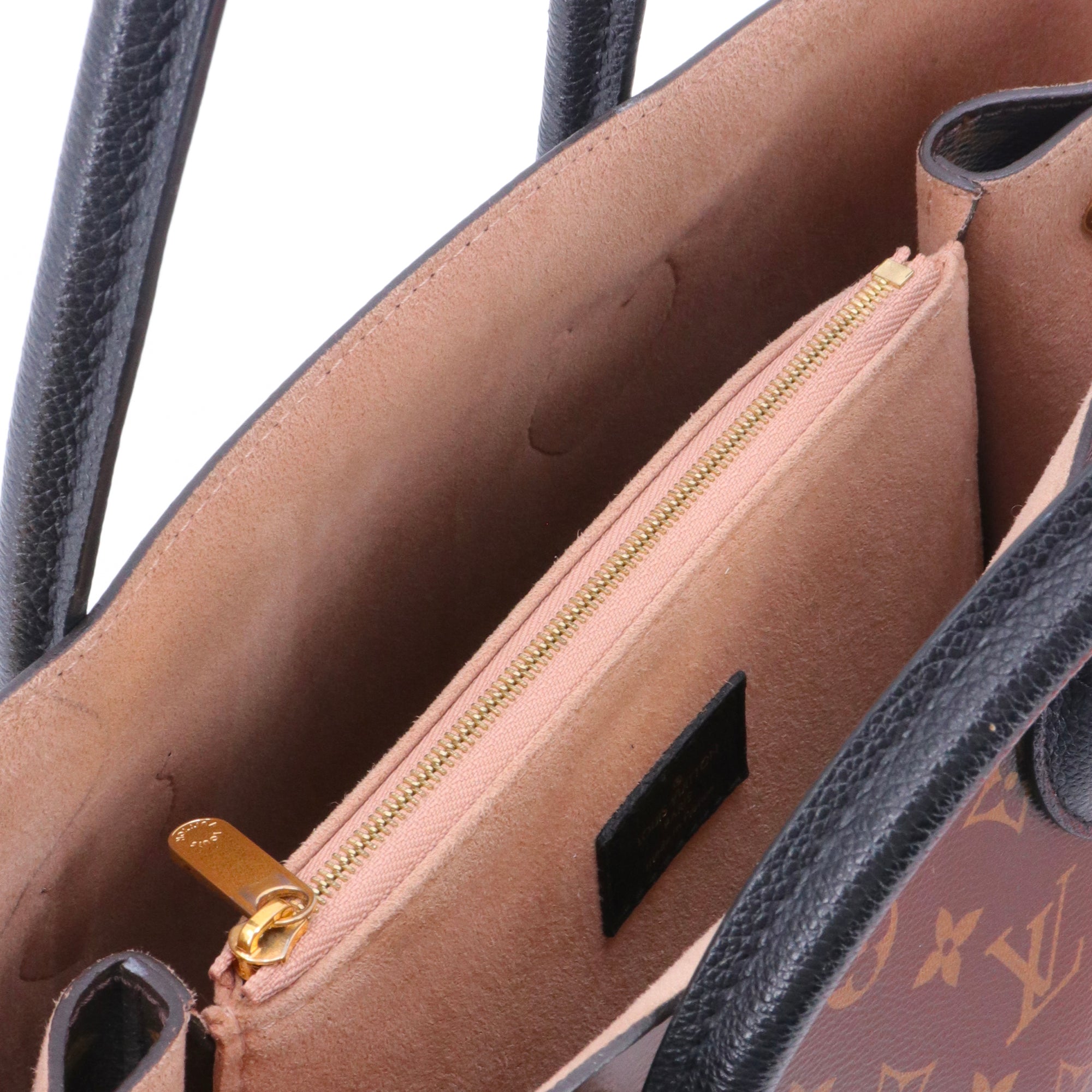 LOUIS VUITTON - Sac à main Flandrin Louis Vuitton en toile monogrammée marron