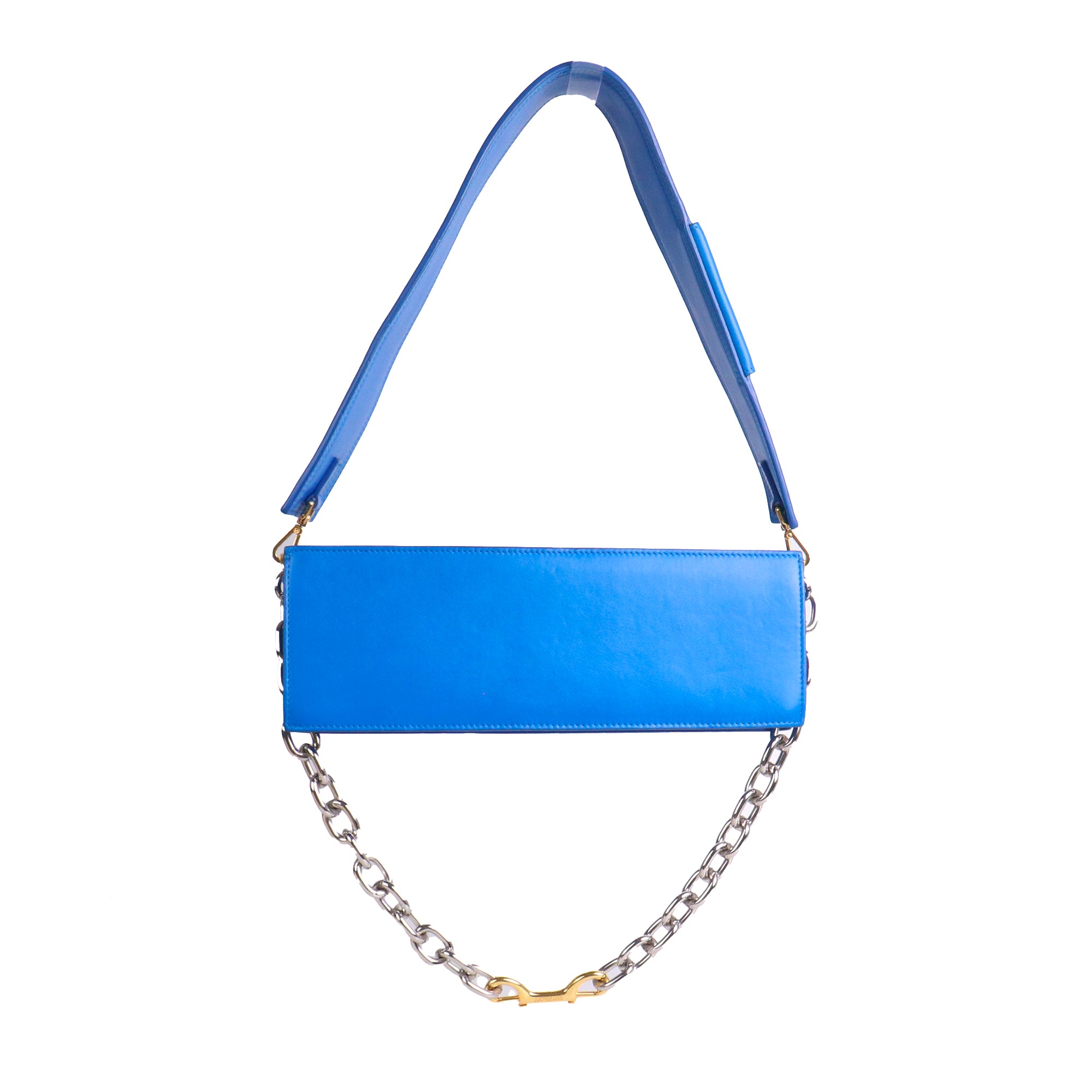 JACQUEMUS - Sac à épaule Ciuciu Jacquemus en cuir bleu