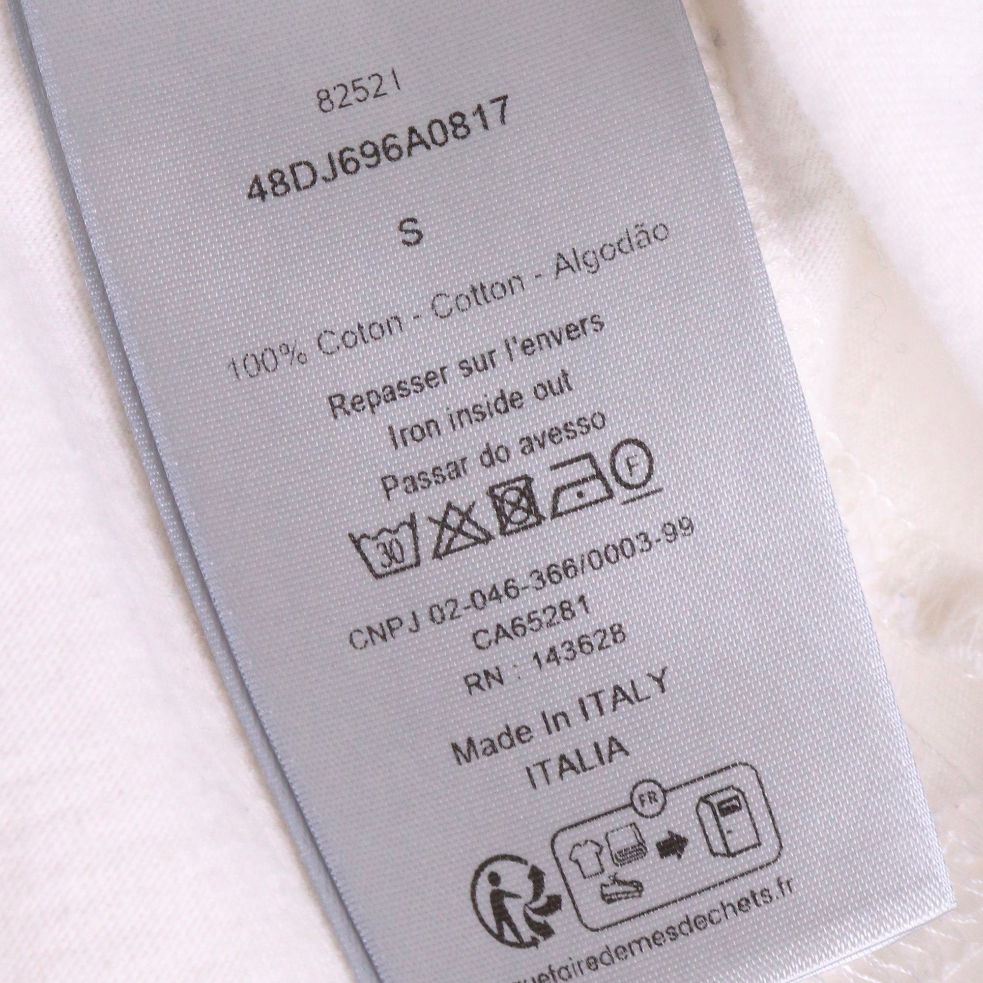DIOR - Tee-shirt Dior en coton blanc (S)