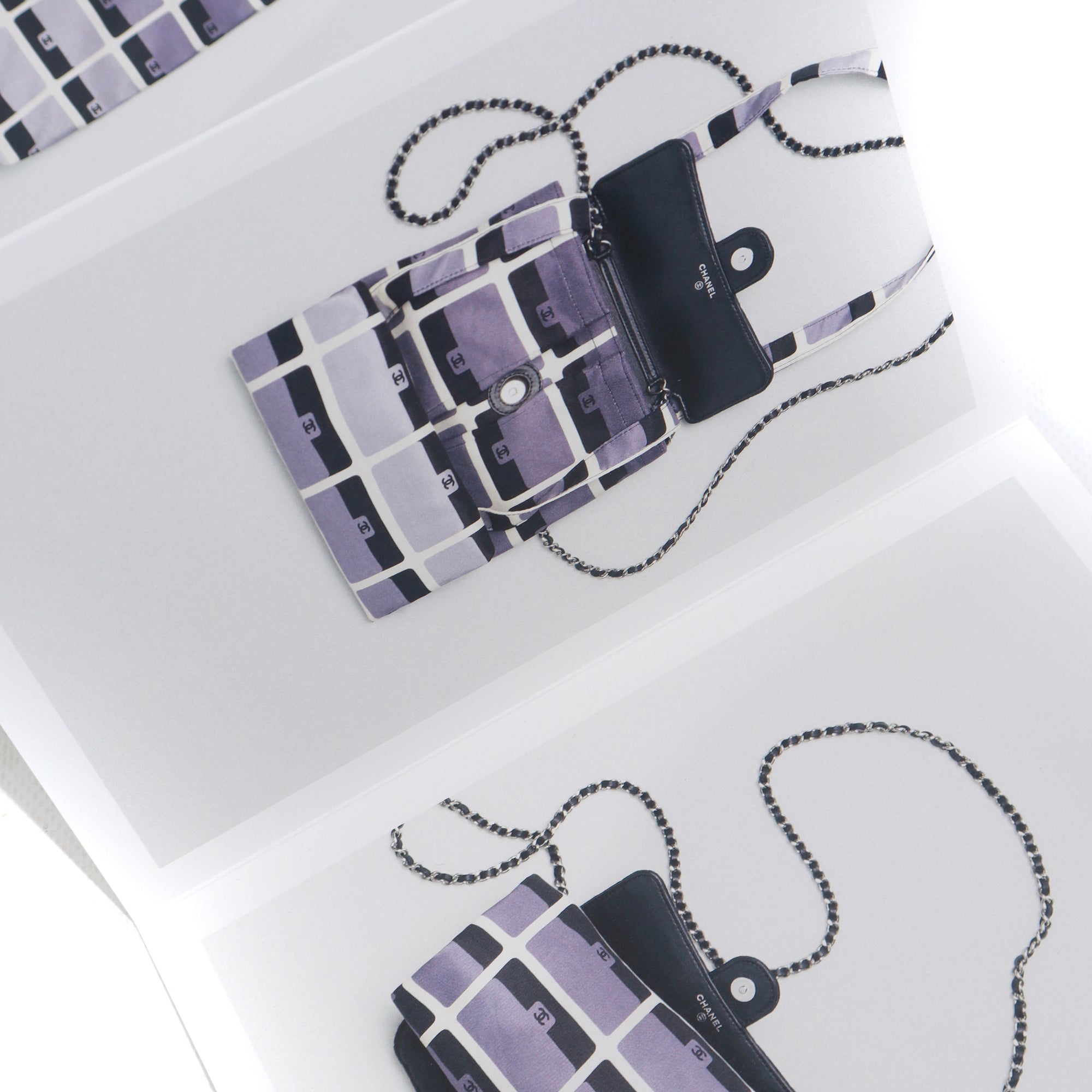 CHANEL - Sac cabas totebag Chanel en jersey