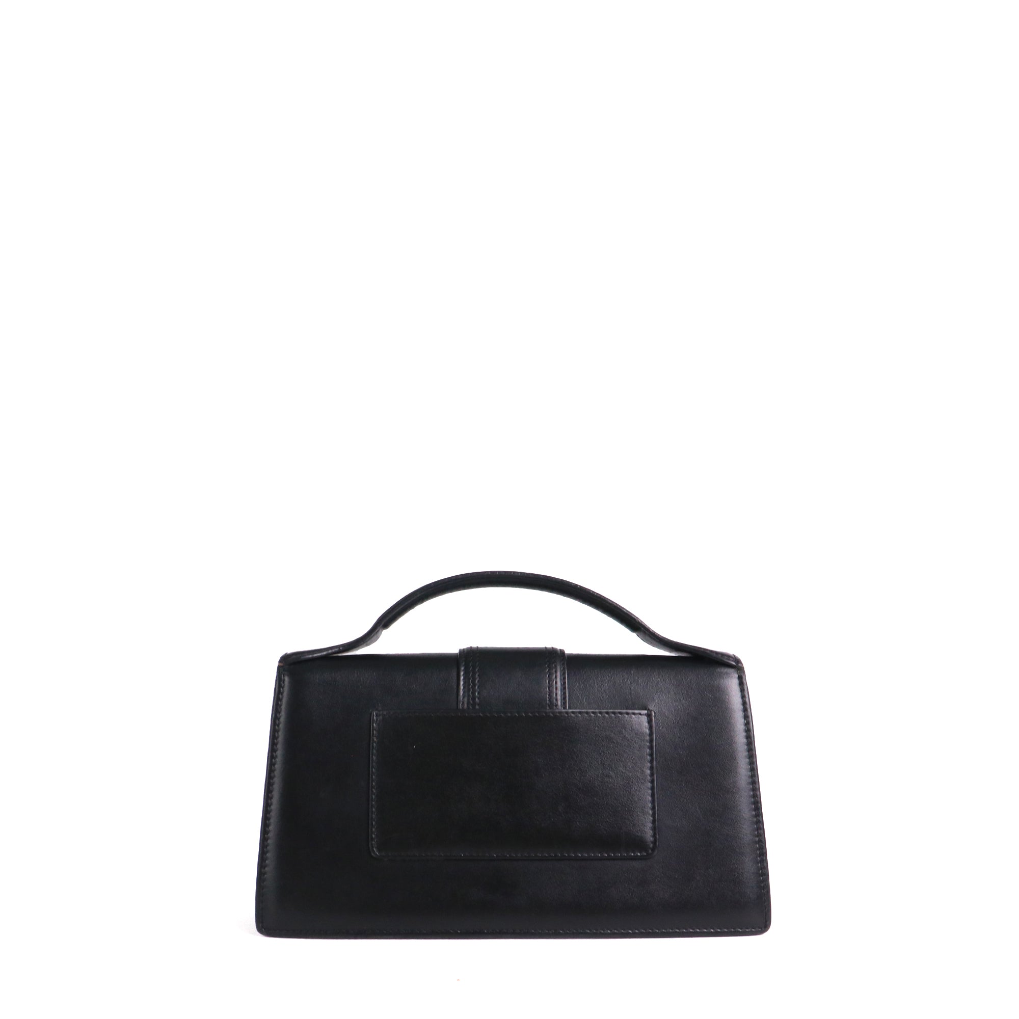 JACQUEMUS - Sac à bandoulière Le Grand Bambino Jacquemus en cuir noir