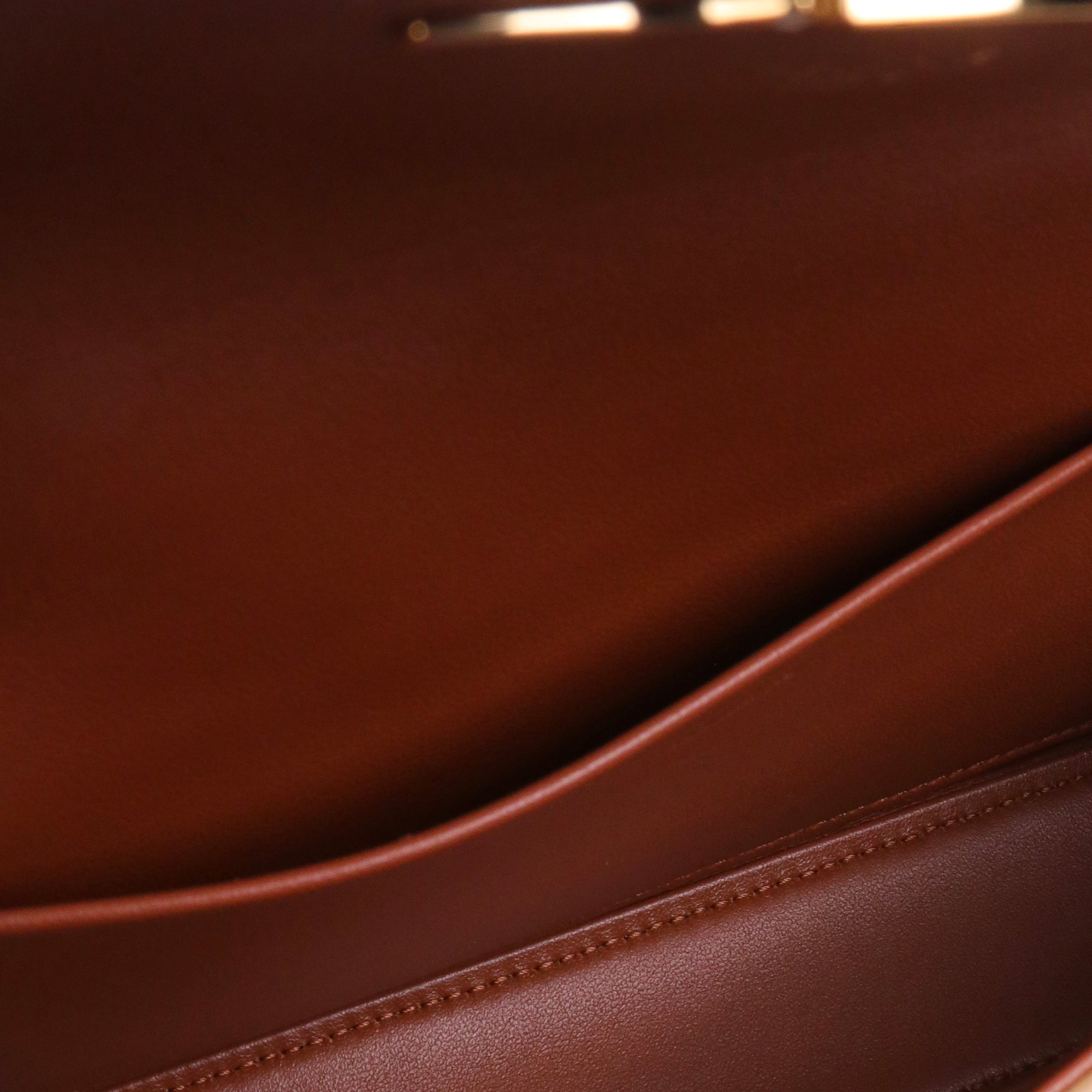 CELINE - Triomphe Shoulder bag in natural calfskin