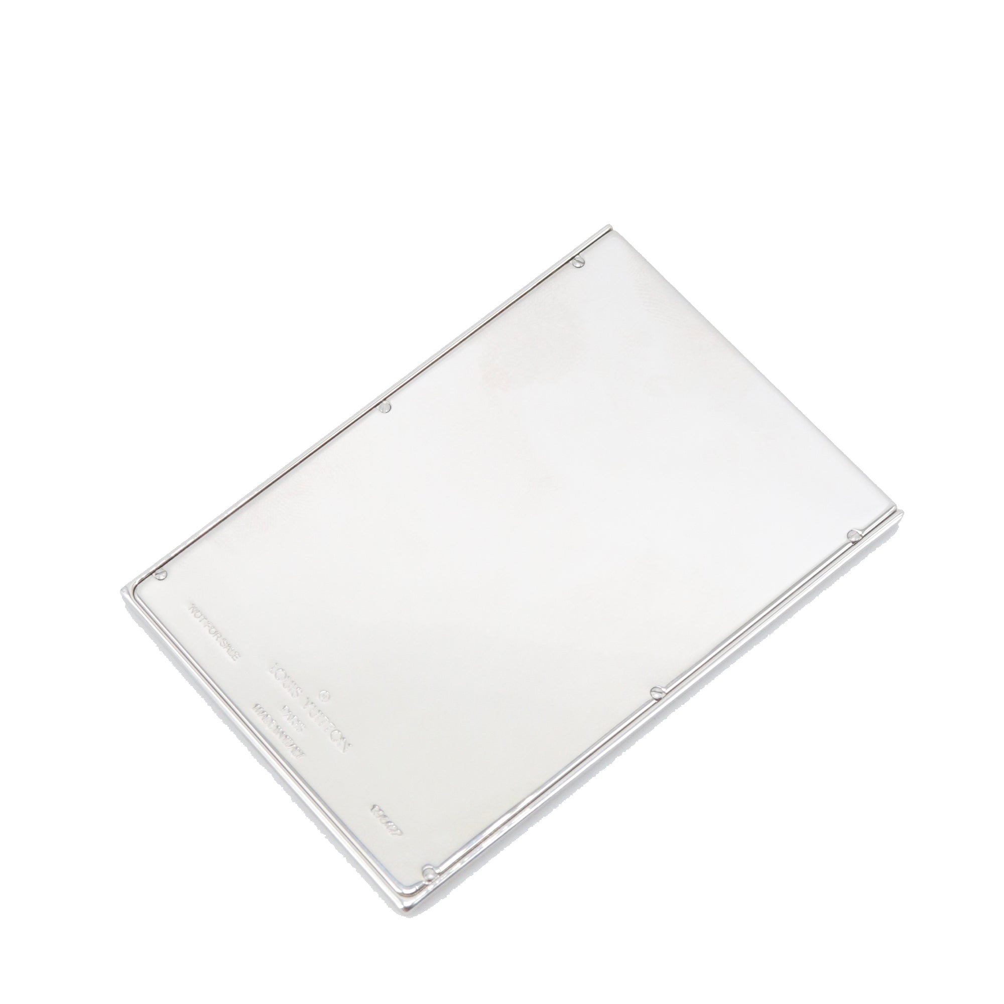 LOUIS VUITTON - Porte cartes Louis Vuitton en aluminium