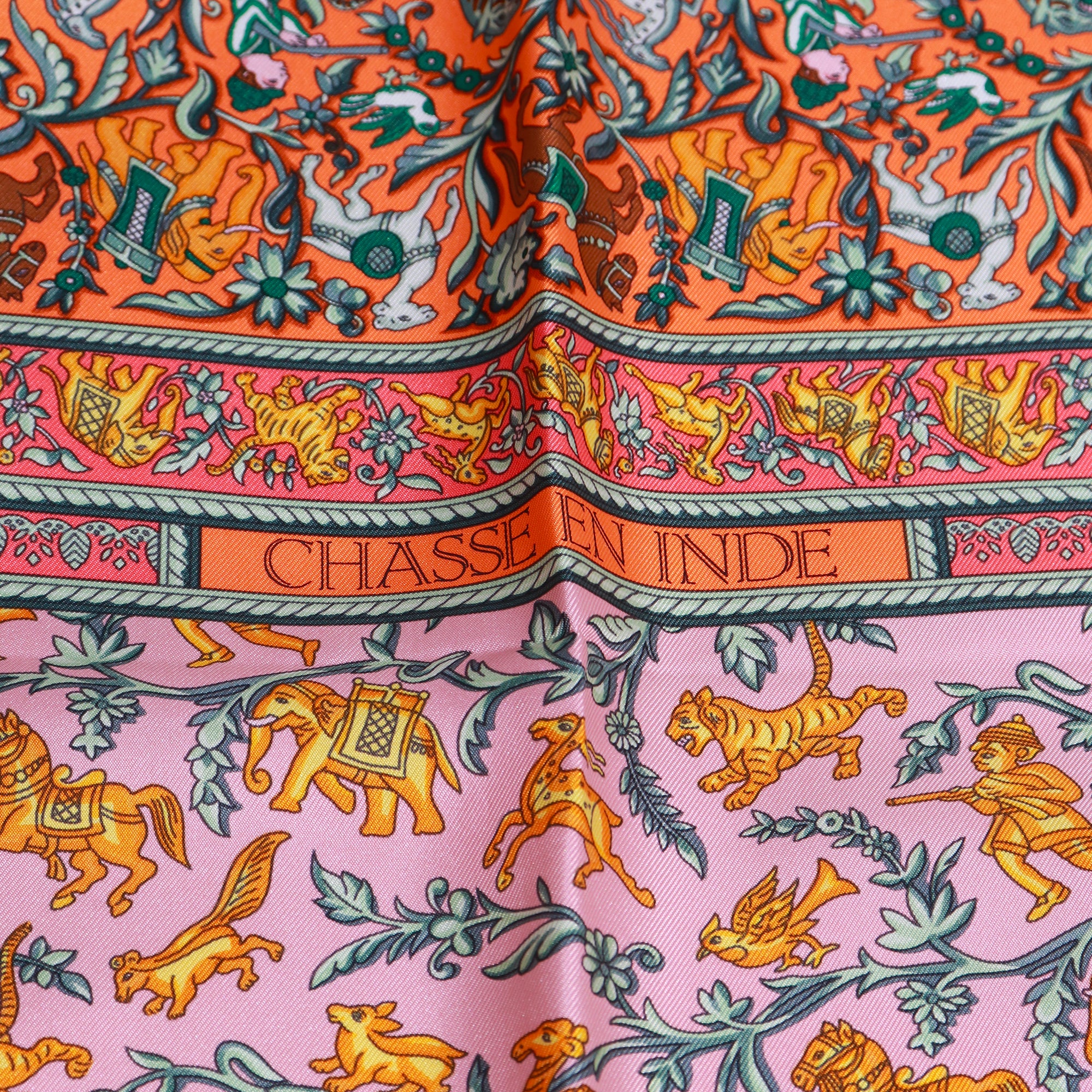 HERMÈS - Carré 90 Chasse en Inde